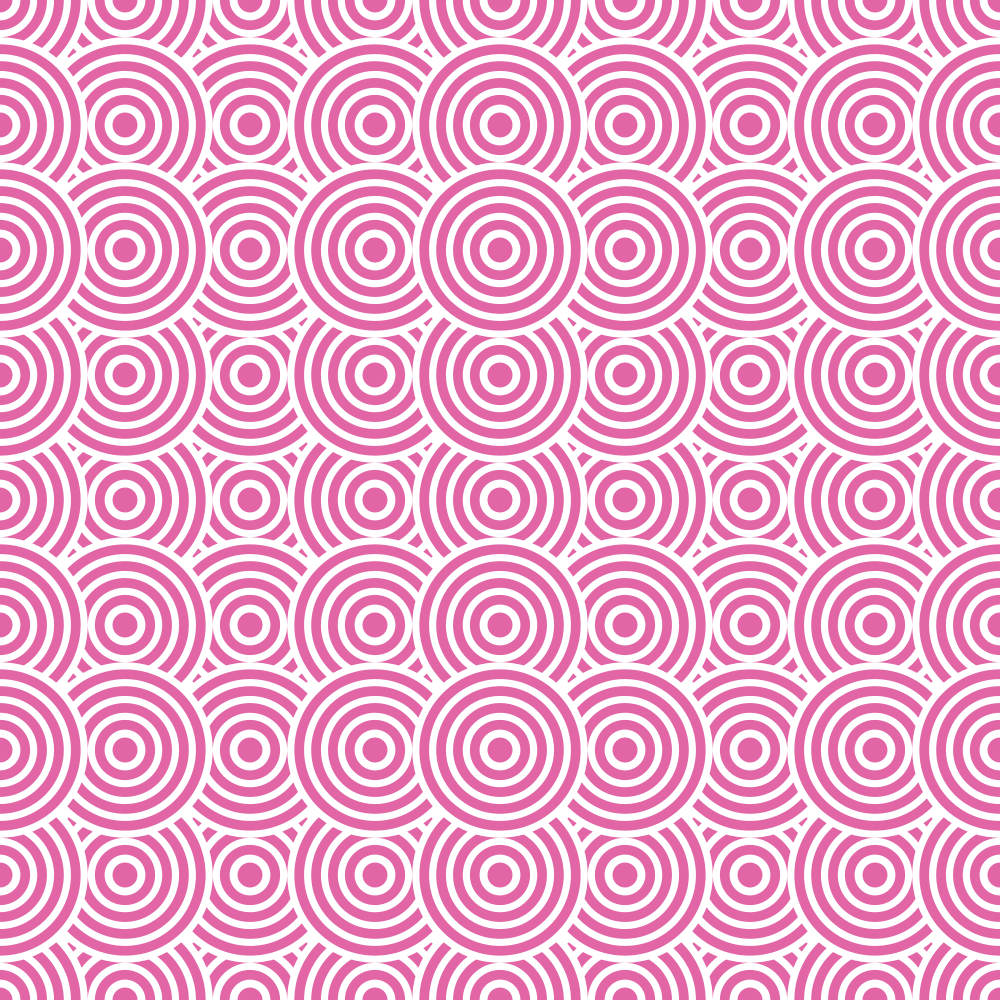 Get Back Circles Fabric - Bashful Pink