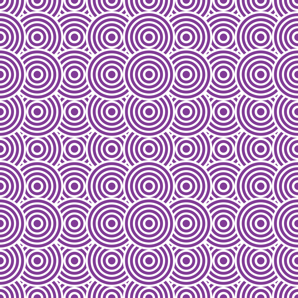 Get Back Circles Fabric - Grape