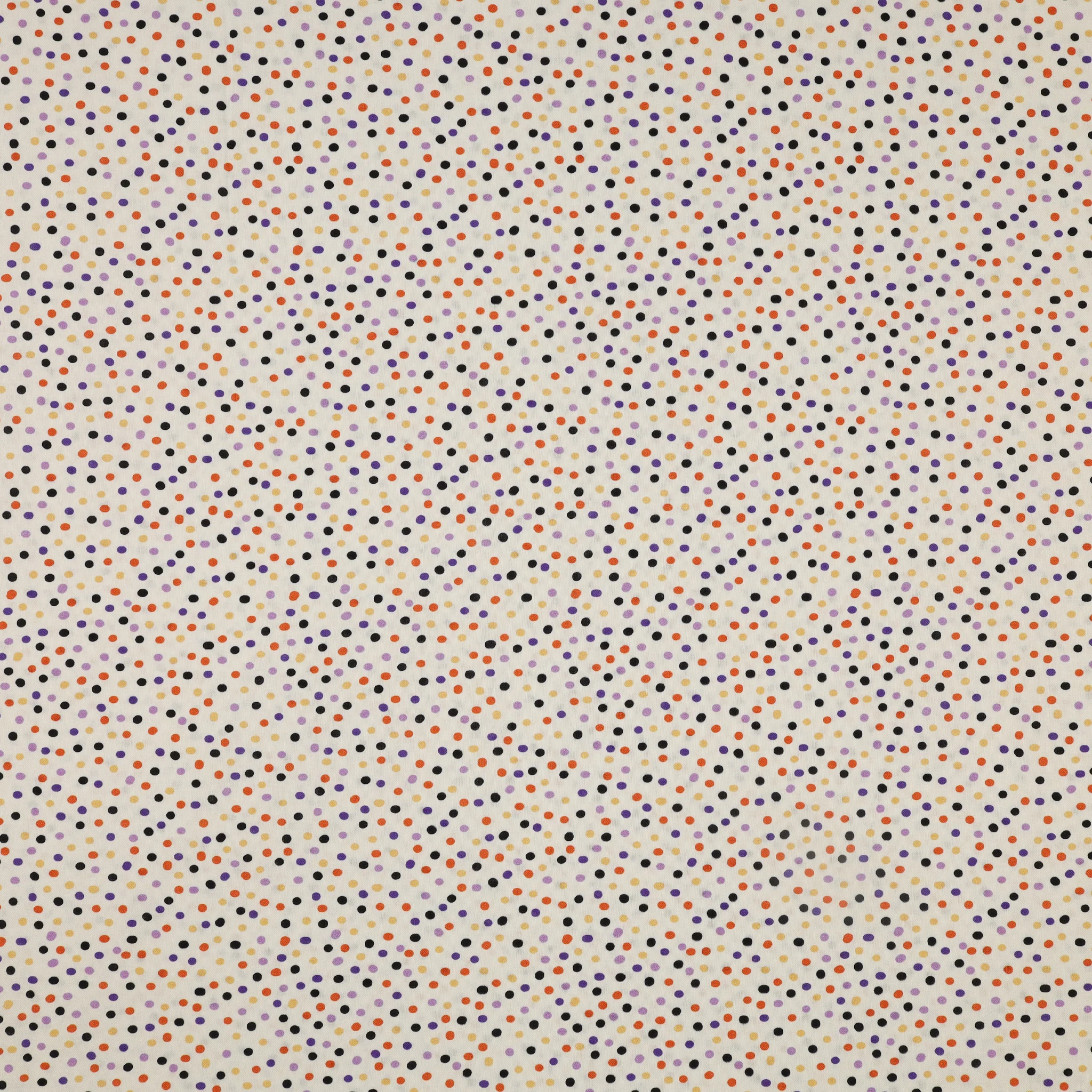 Ghostly Soiree Fabric Collection - Dot-Mania White