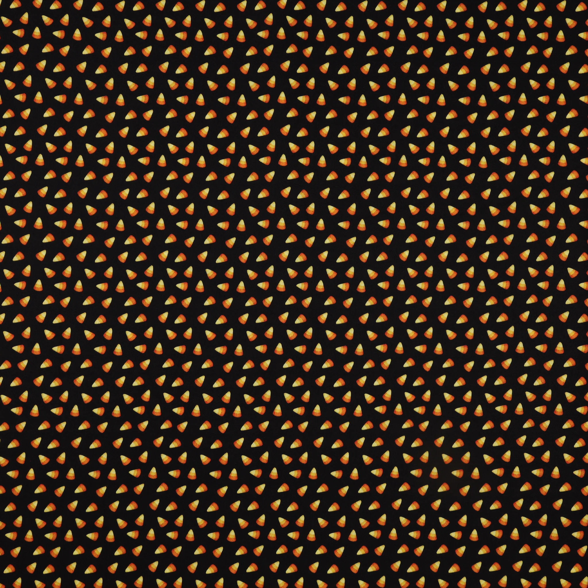 Ghostly Soiree Fabric Collection - Sweet Candy Corn Black