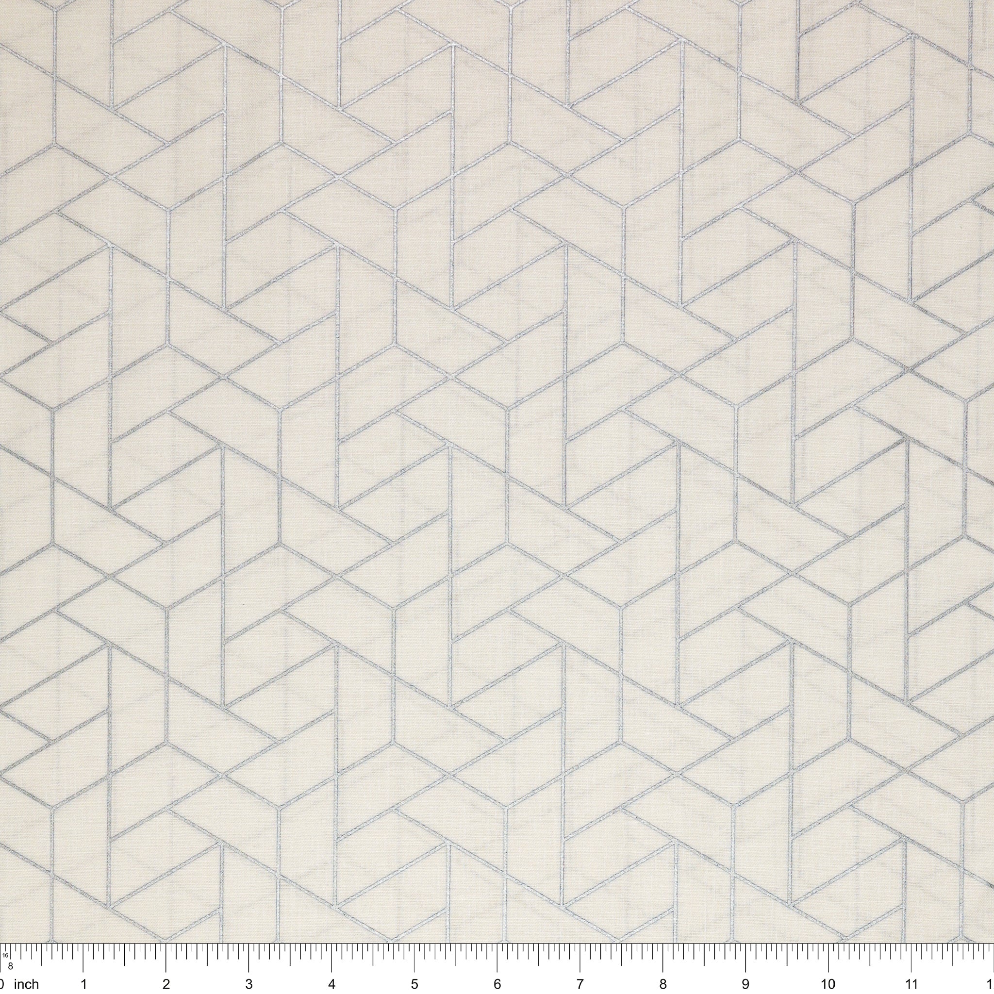 Gilded Fabric Collection - Mixology Luxe Tiled White - Image 3