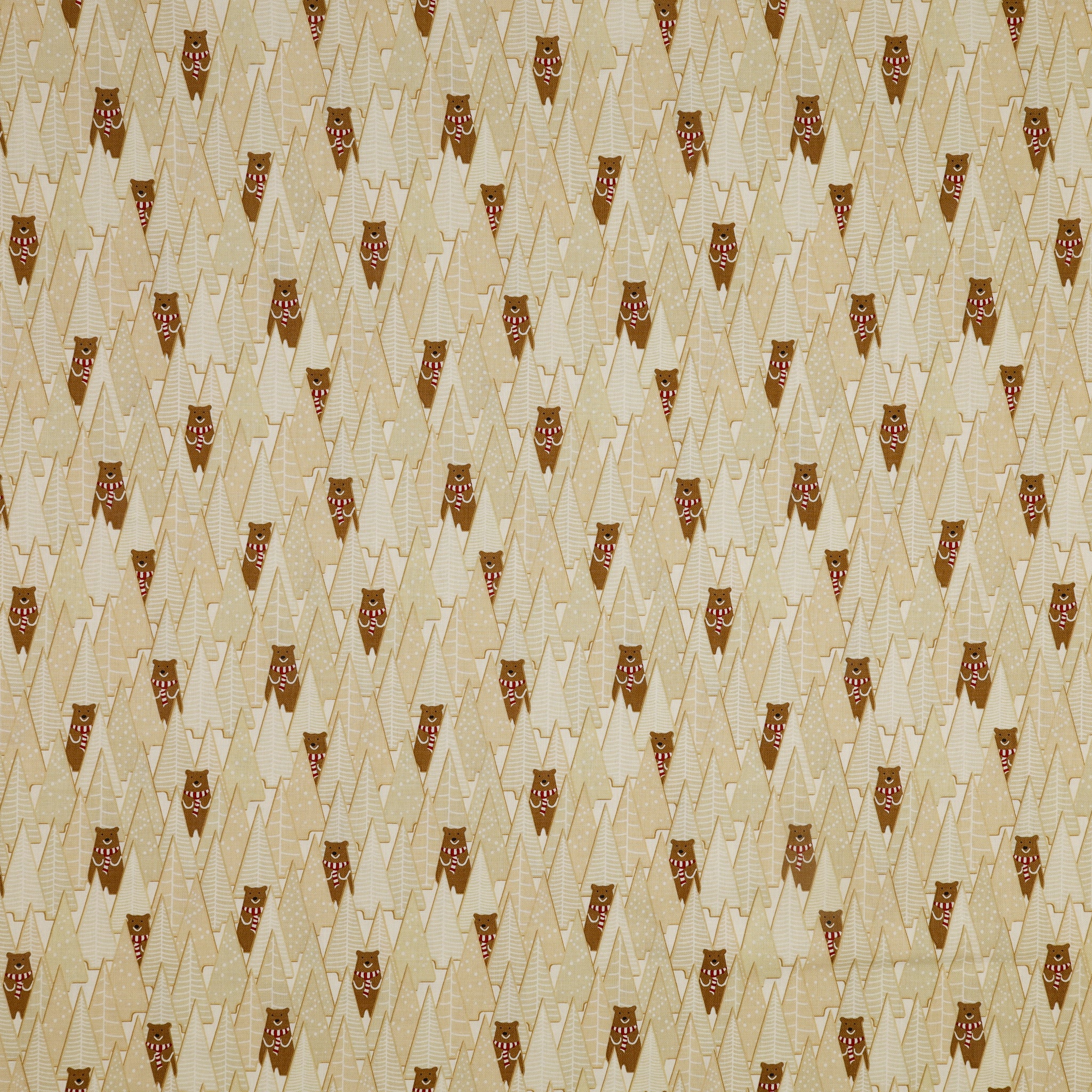 Gingerbread Lane Fabric Collection - Gingerbread Forest Frost
