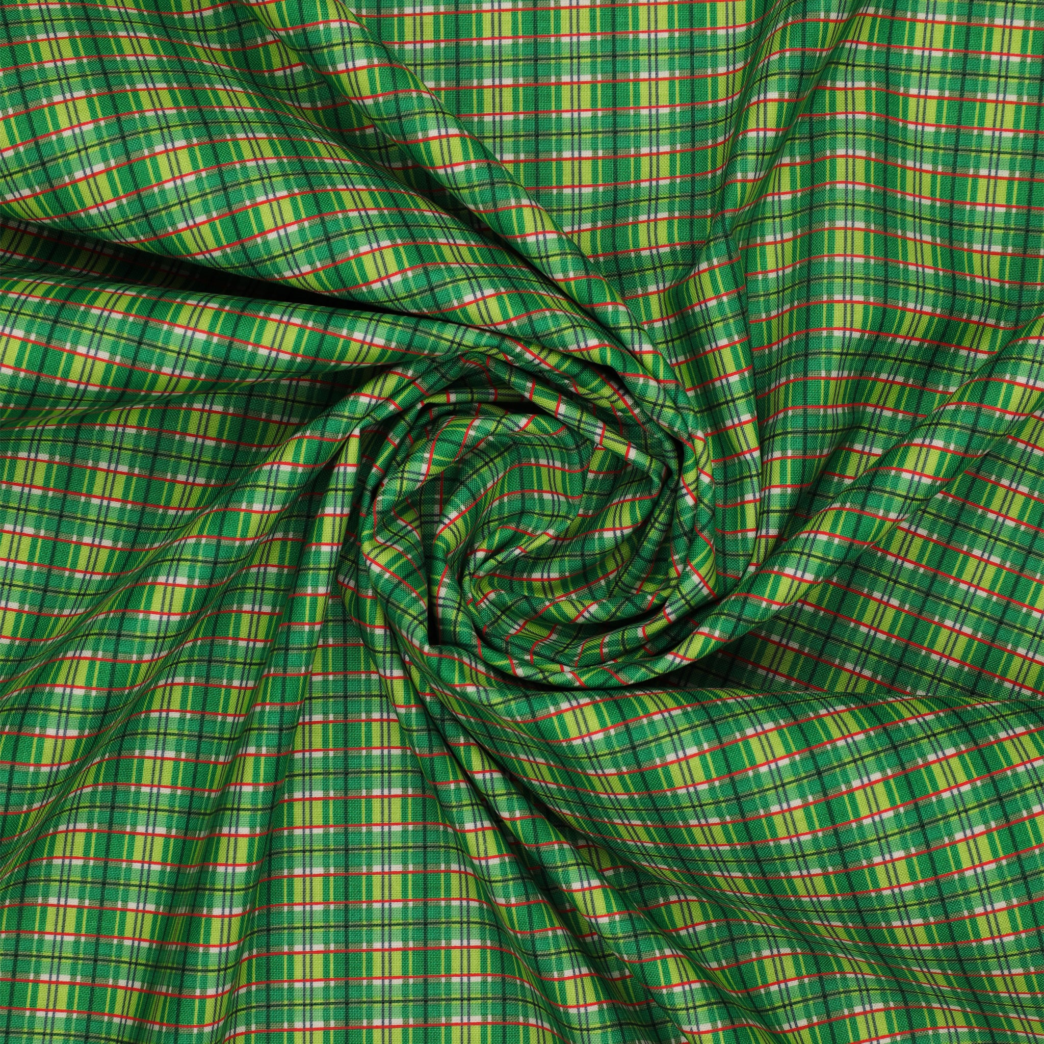 Gingerbread Lane Fabric Collection - Ribbon Spruce - Image 2