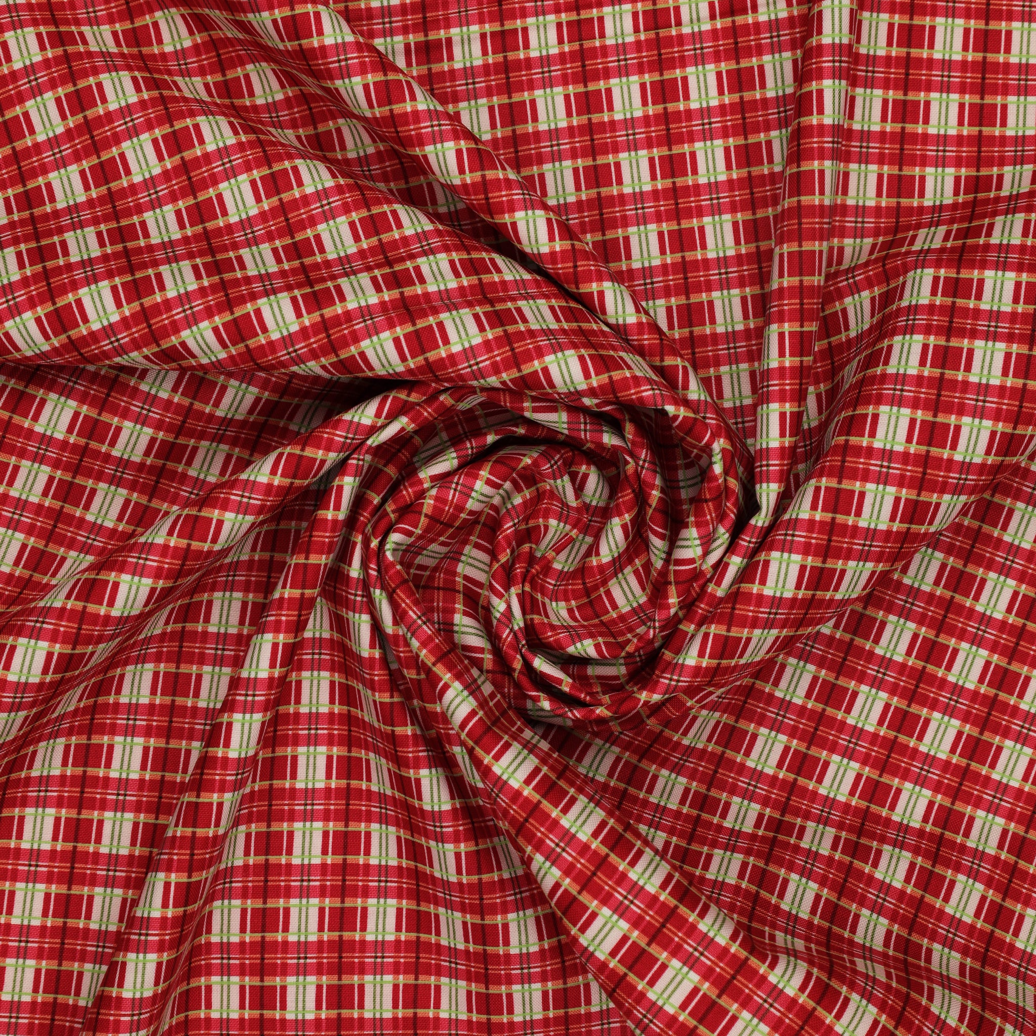 Gingerbread Lane Fabric Collection - Ribbon Winterberry - Image 2