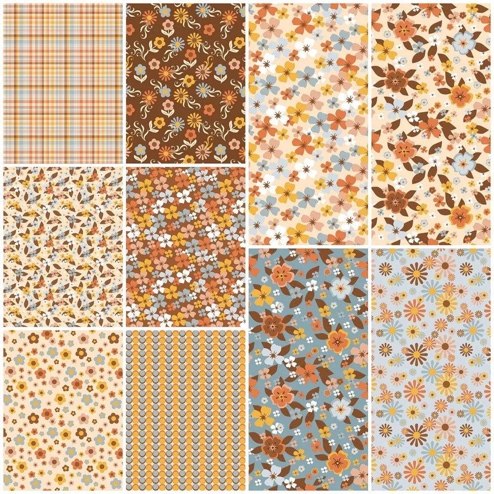 Good Vibes Fat Quarter Bundle - 10 Pieces
