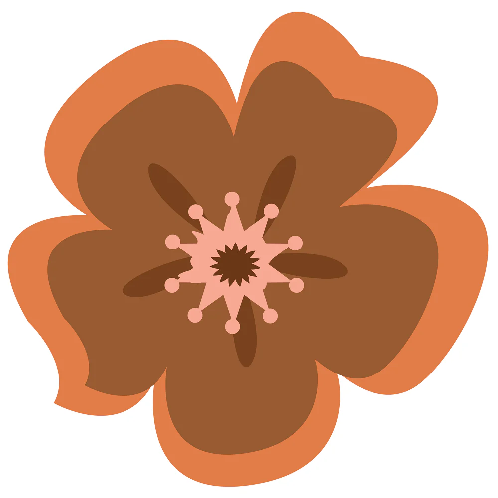 Good Vibes Flower #6 Fabric Panel