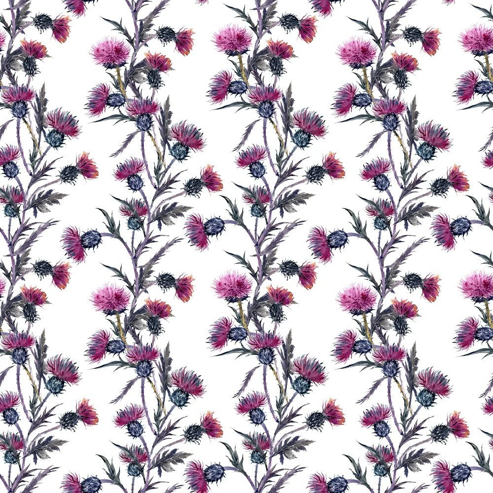 Gothic Wildflowers Fabric