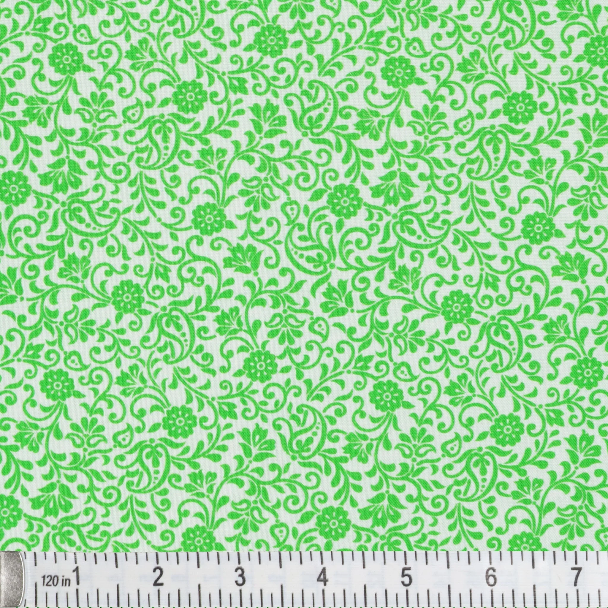 Gratitude and Grace Fabric Collection - First Flower Green - Image 2