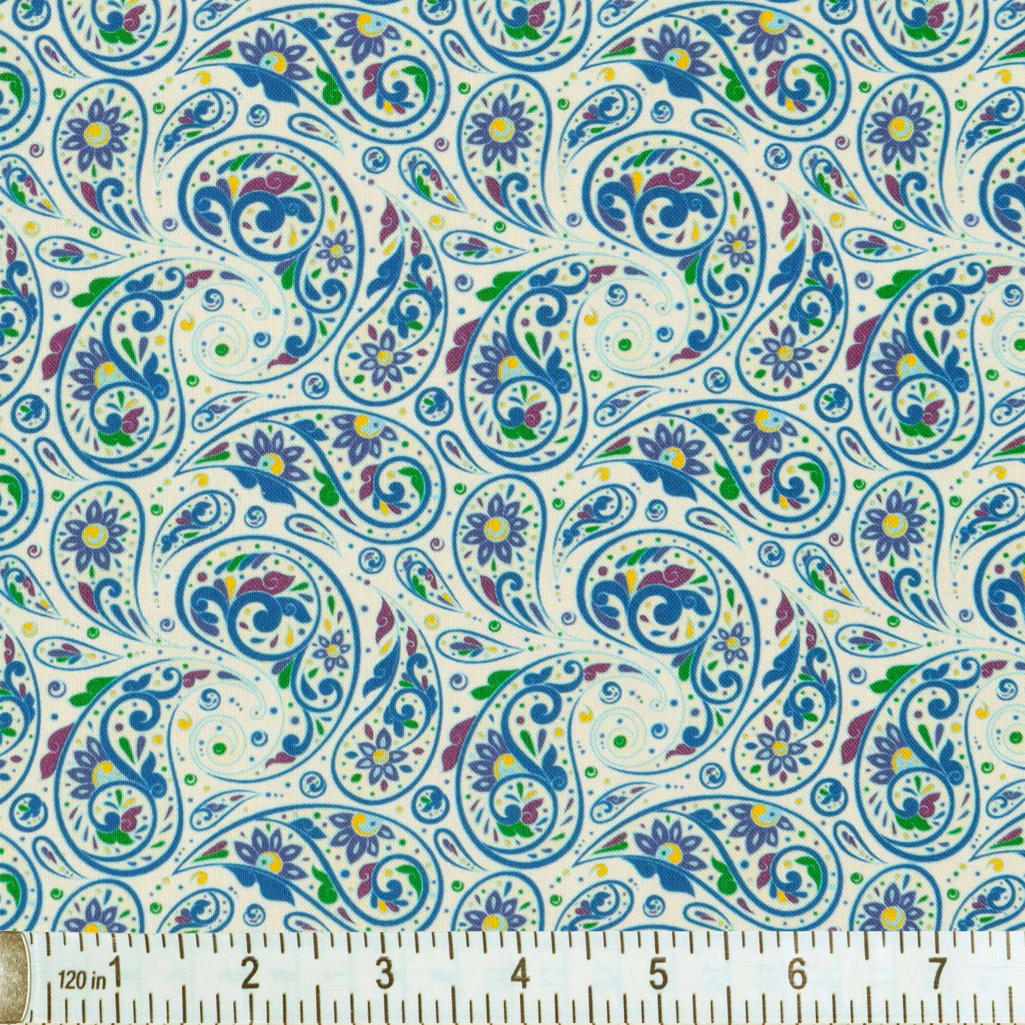 Gratitude and Grace Fabric Collection - Quiet Mornings Blue - Image 2