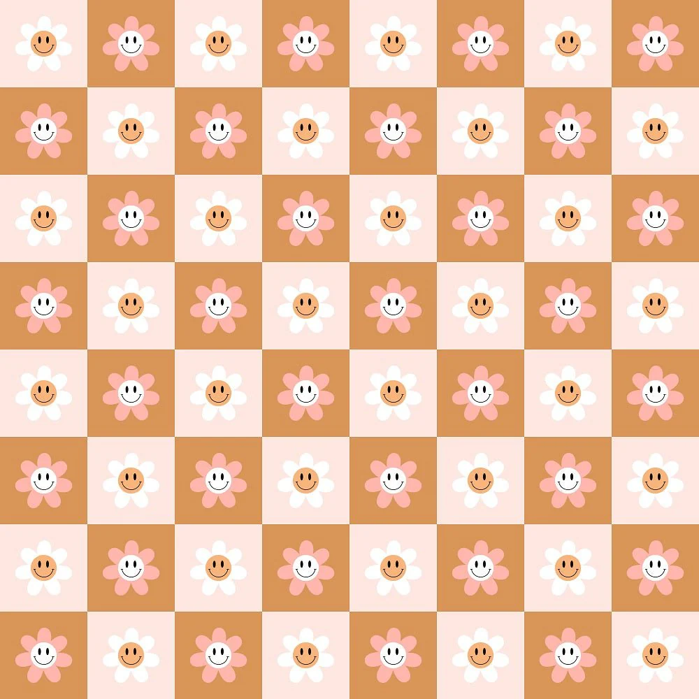 Groovy Smiley #7 Fabric