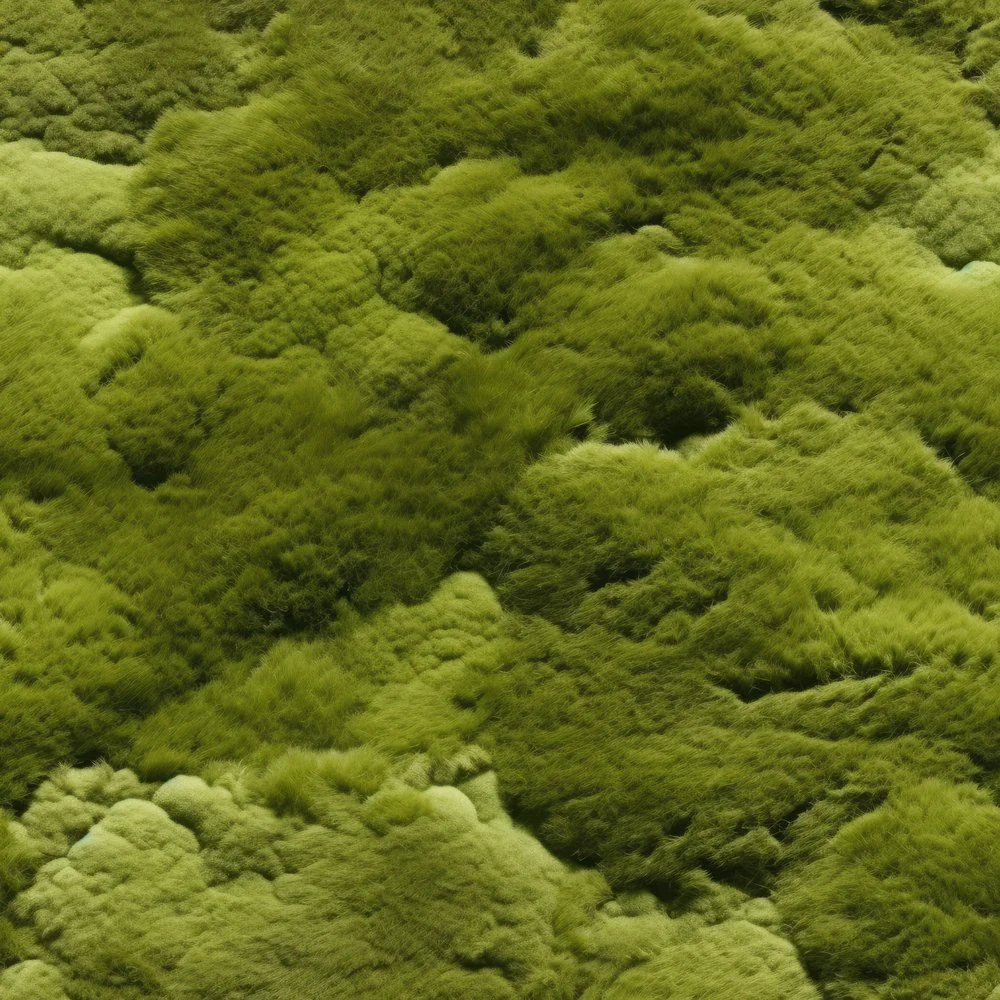 Ground Moss Pattern #1 Fabric