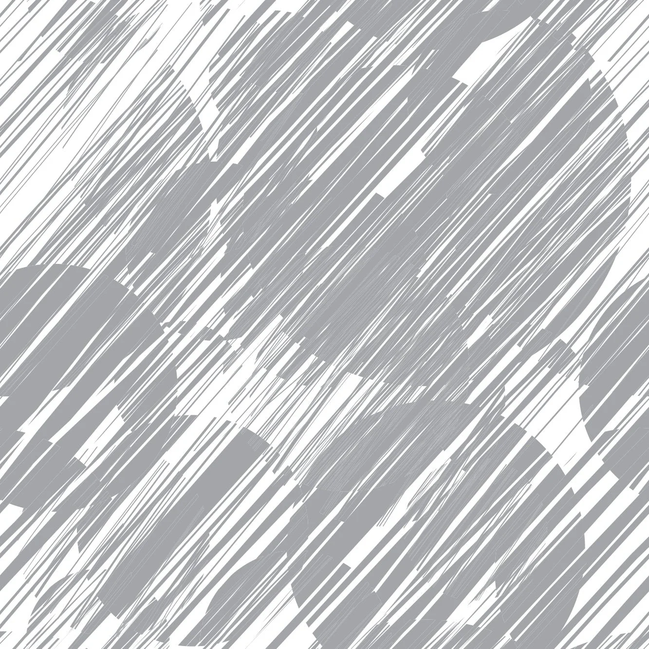 Grunge Circles Fabric - Dusty Gray
