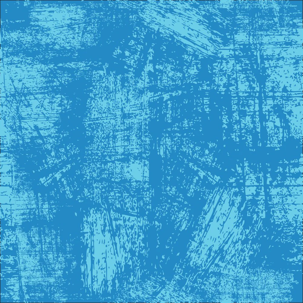 Grunge Fabric - Swimming Sea Turtles