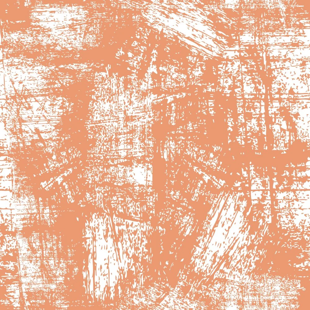 Grunge Fabric - White on Copper River