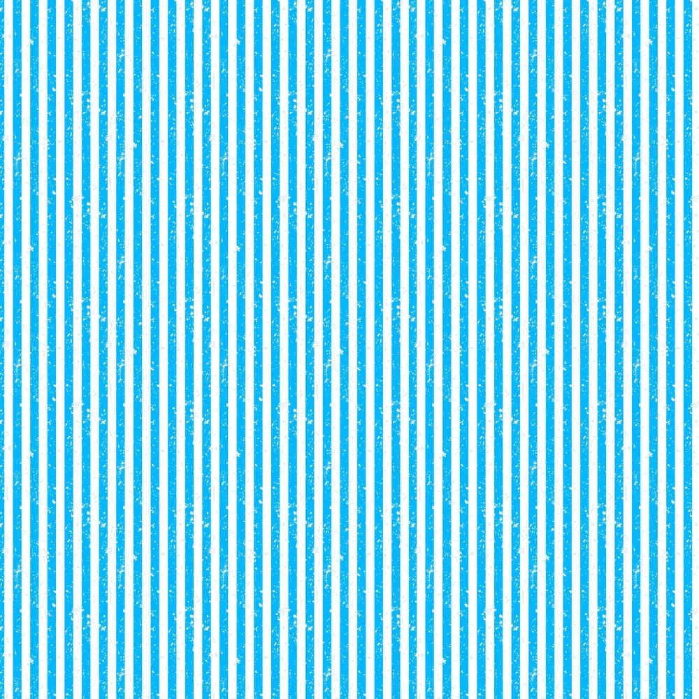 Grunge Vertical Stripes Fabric - Blue