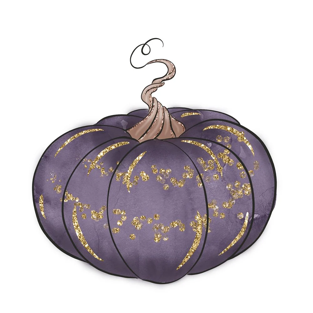 Halloween Candy Pumpkin Fabric Panel - Gray