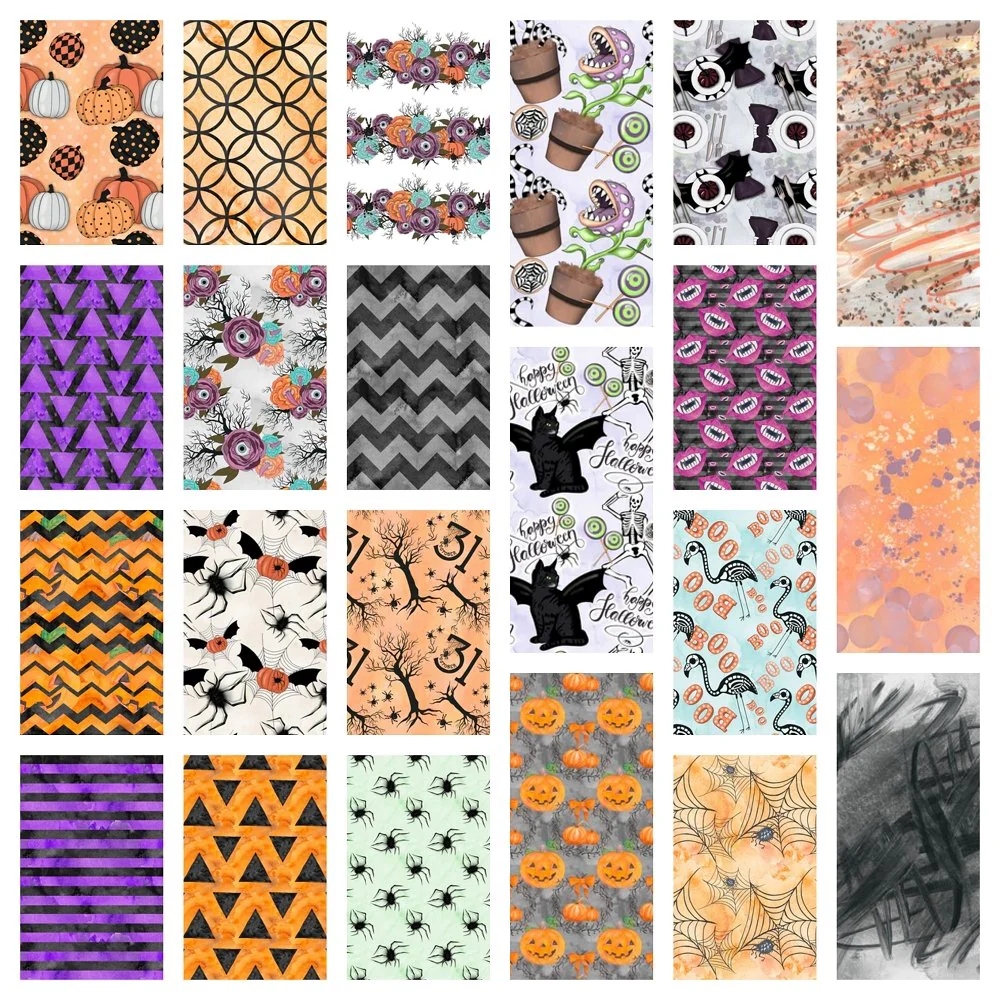 Halloween Please Fat Quarter Bundle - 22 Pieces