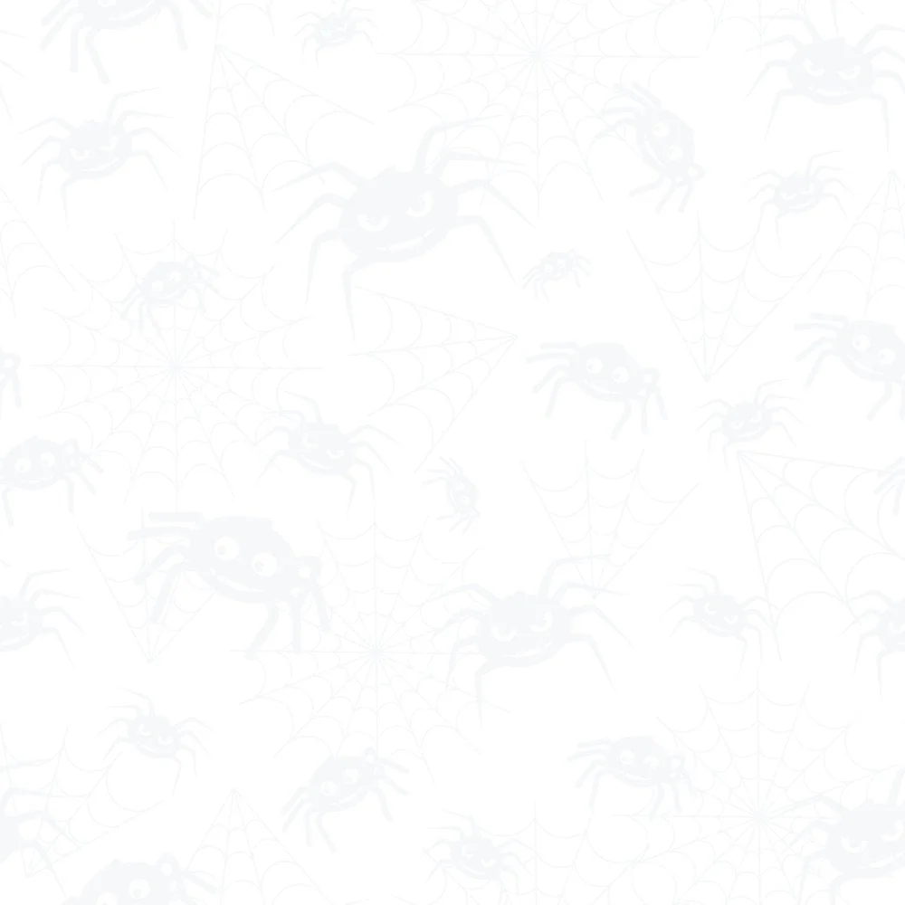 Halloween Spiders and Webs Tone on Tone Fabric - Image 2