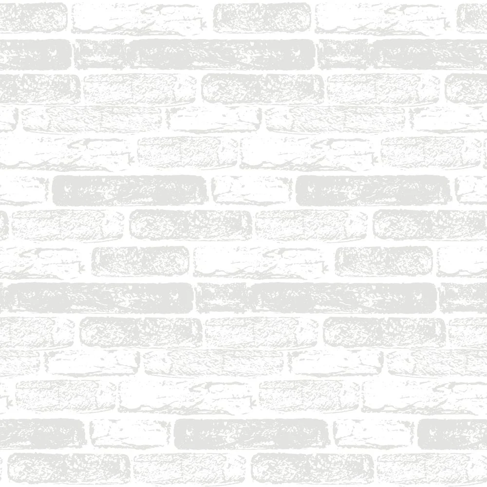 Hand Drawn Brick Wall Tone on Tone Fabric - Image 2