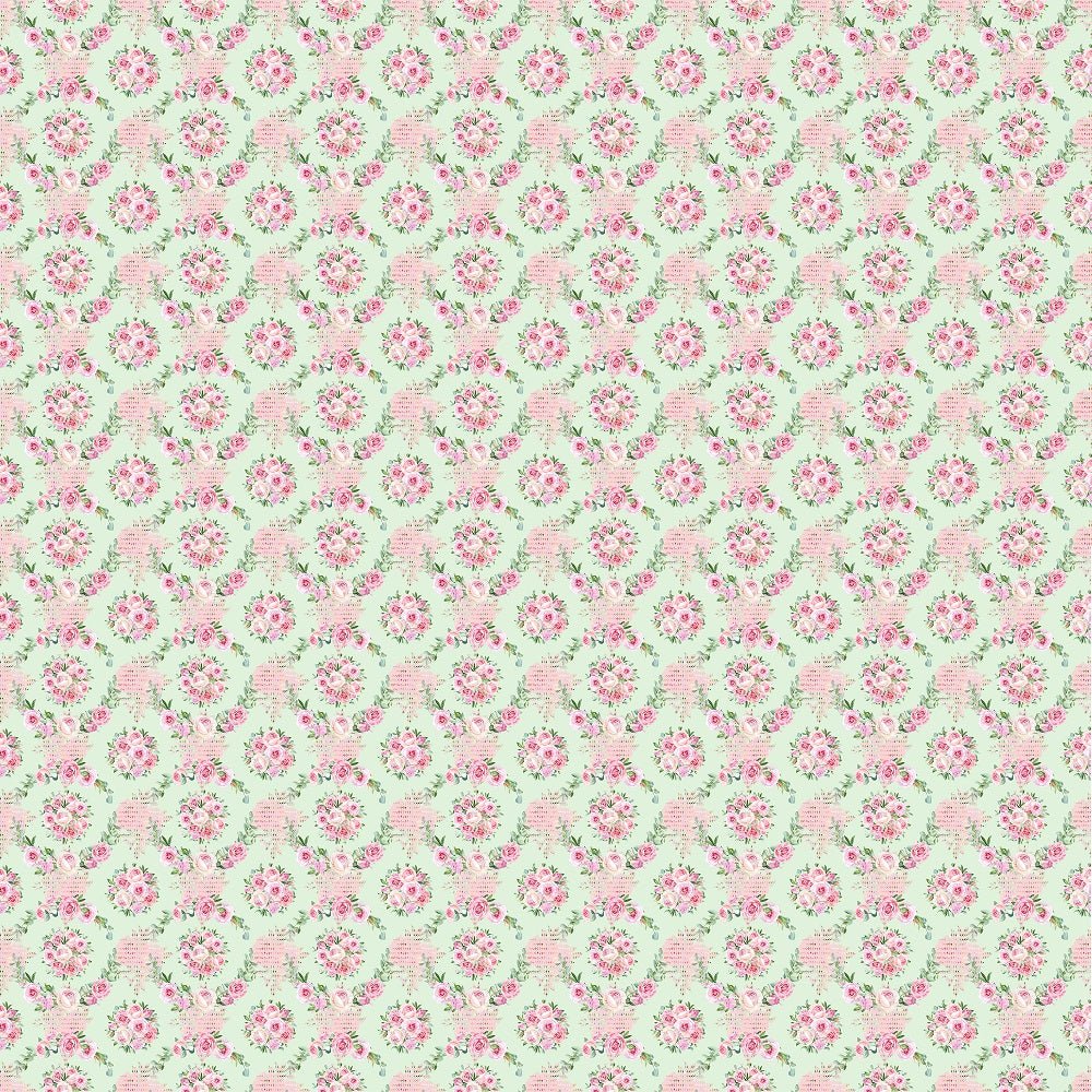 Hand-painted Watercolor Roses #6 Fabric