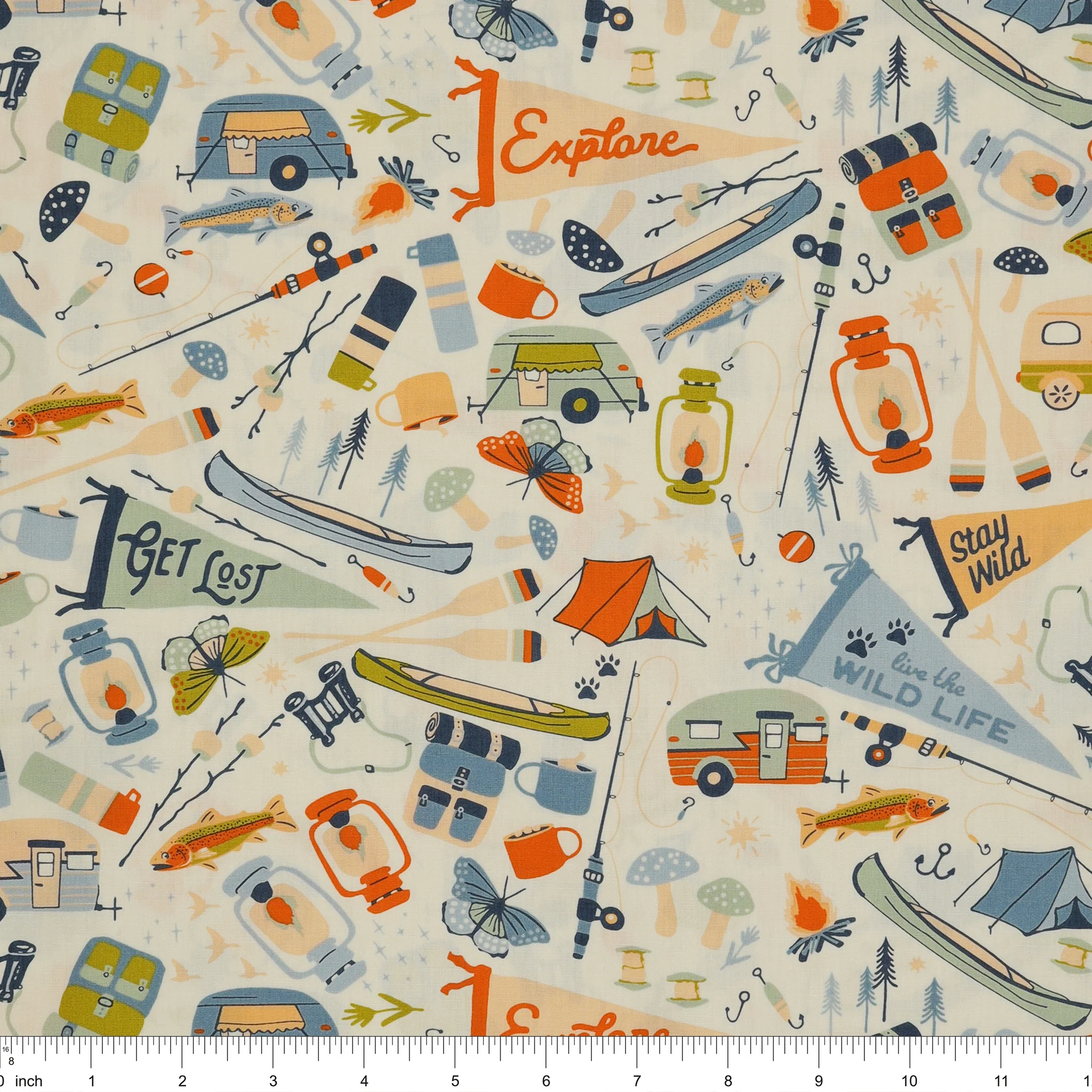 Happy Camper Fabric Collection - Jamboree - Image 3