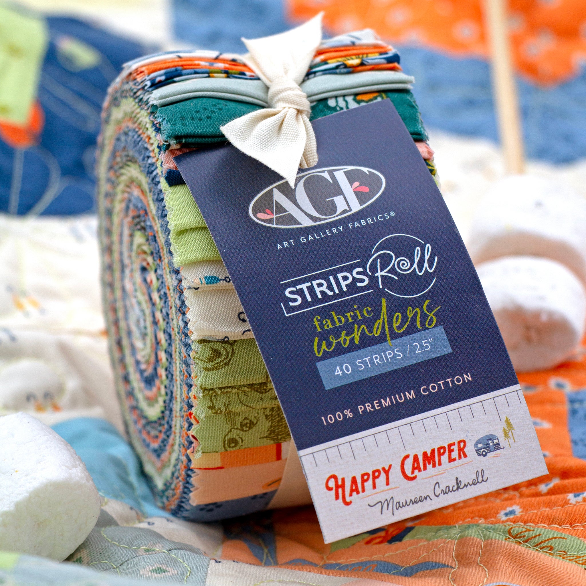 Happy Camper Fabric Roll (40pc) - Image 3