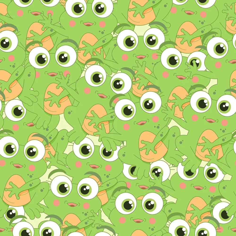 Happy Froggies Fabric
