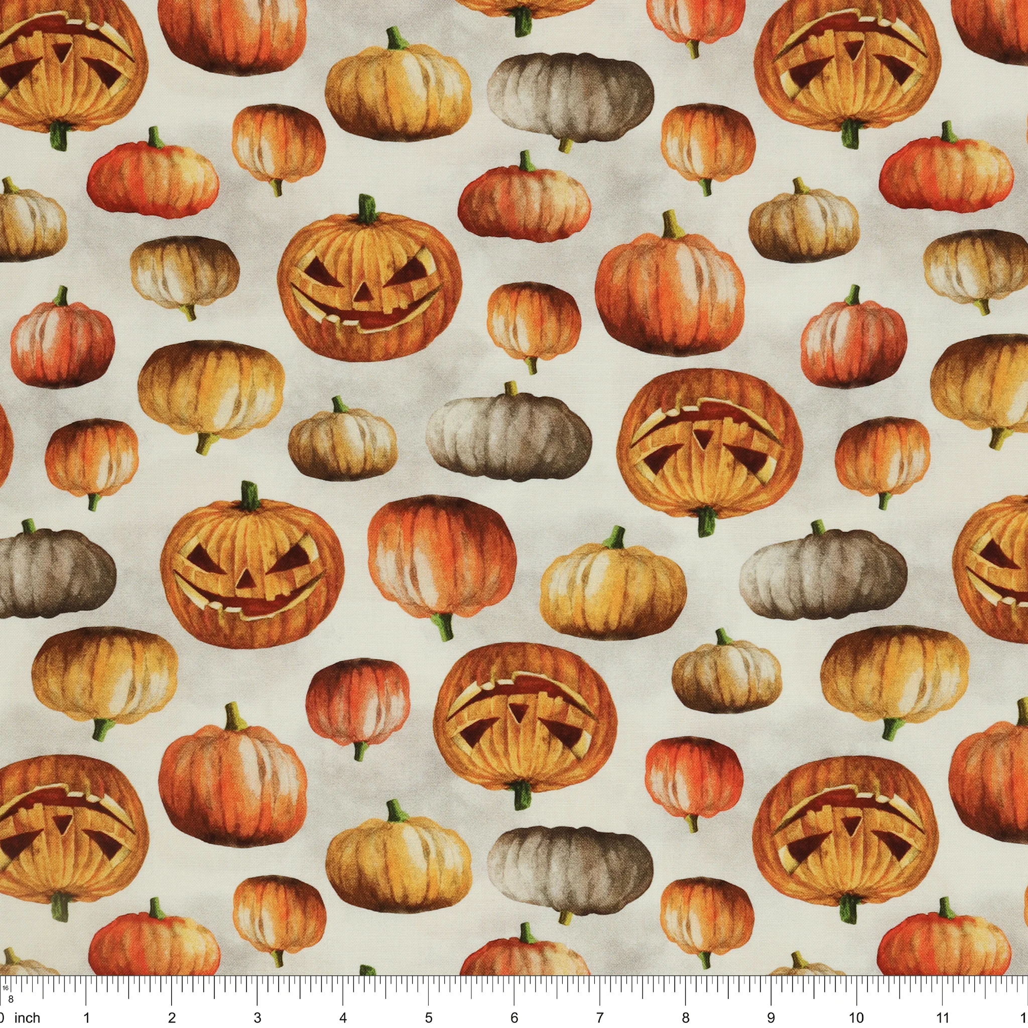 Happy Haunting Fabric Collection - Jack-o'-lantern Mist - Image 3