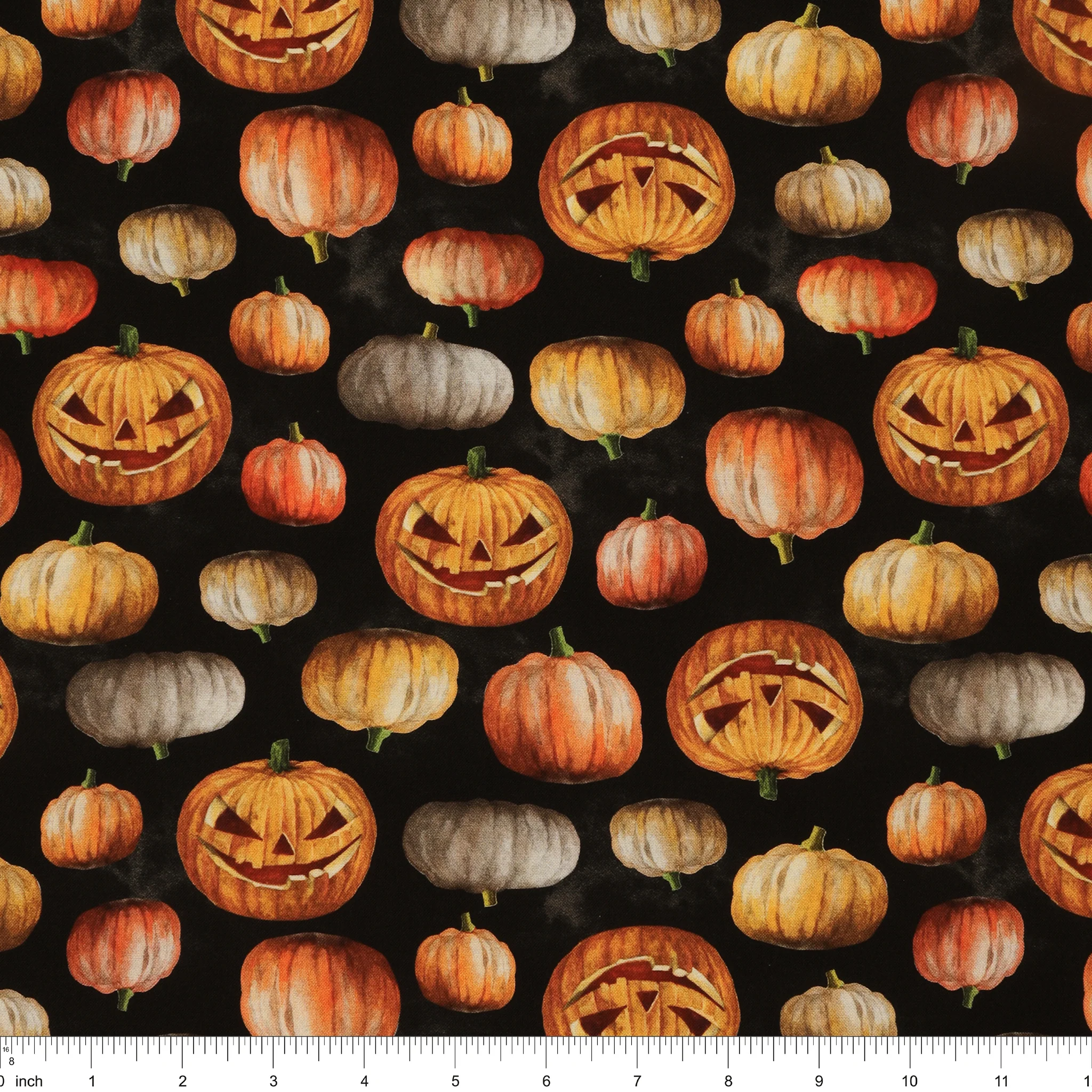 Happy Haunting Fabric Collection - Jack-o'-lantern Night - Image 3