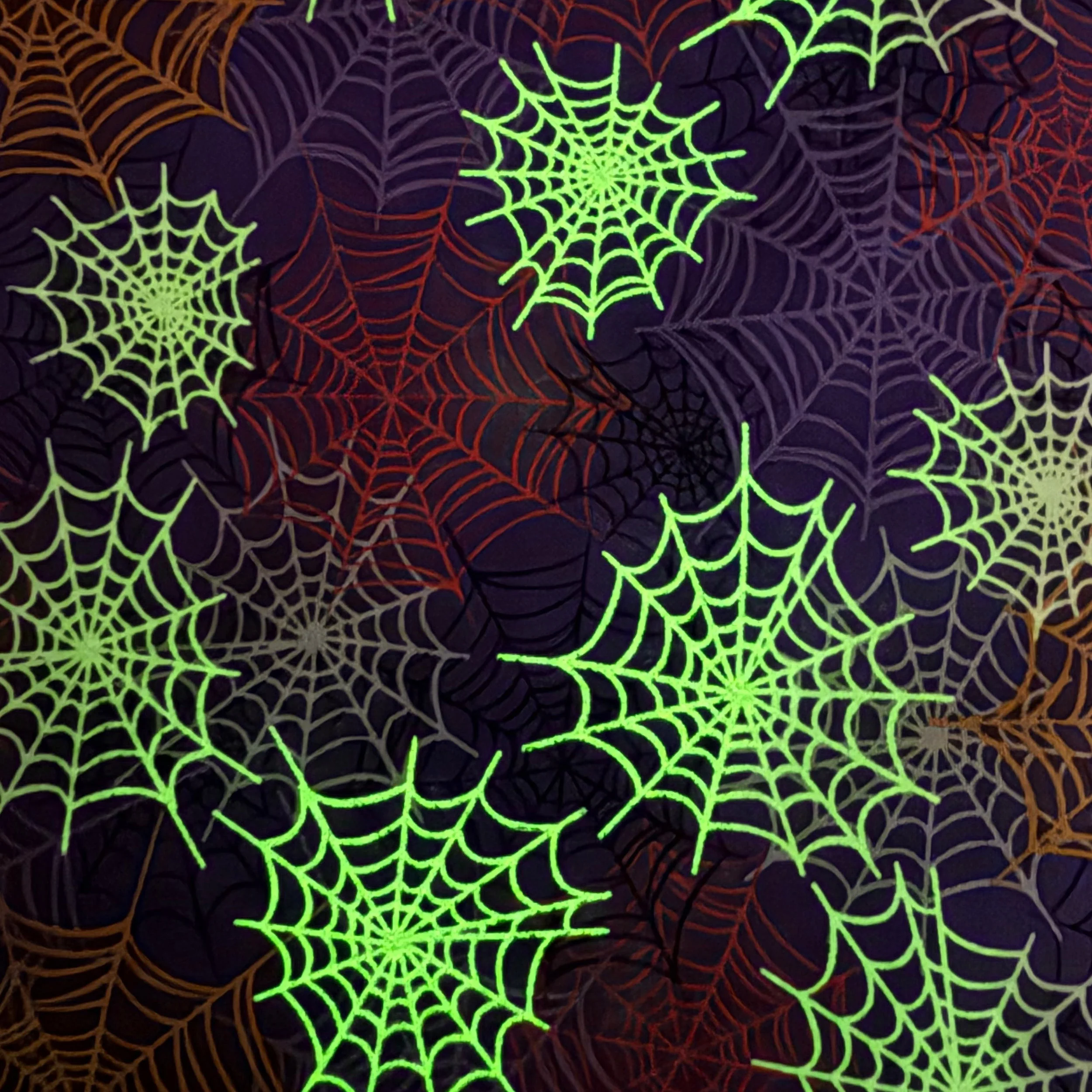 Happy Hauntings Fabric Collection - Cat Magic Purple - Image 7