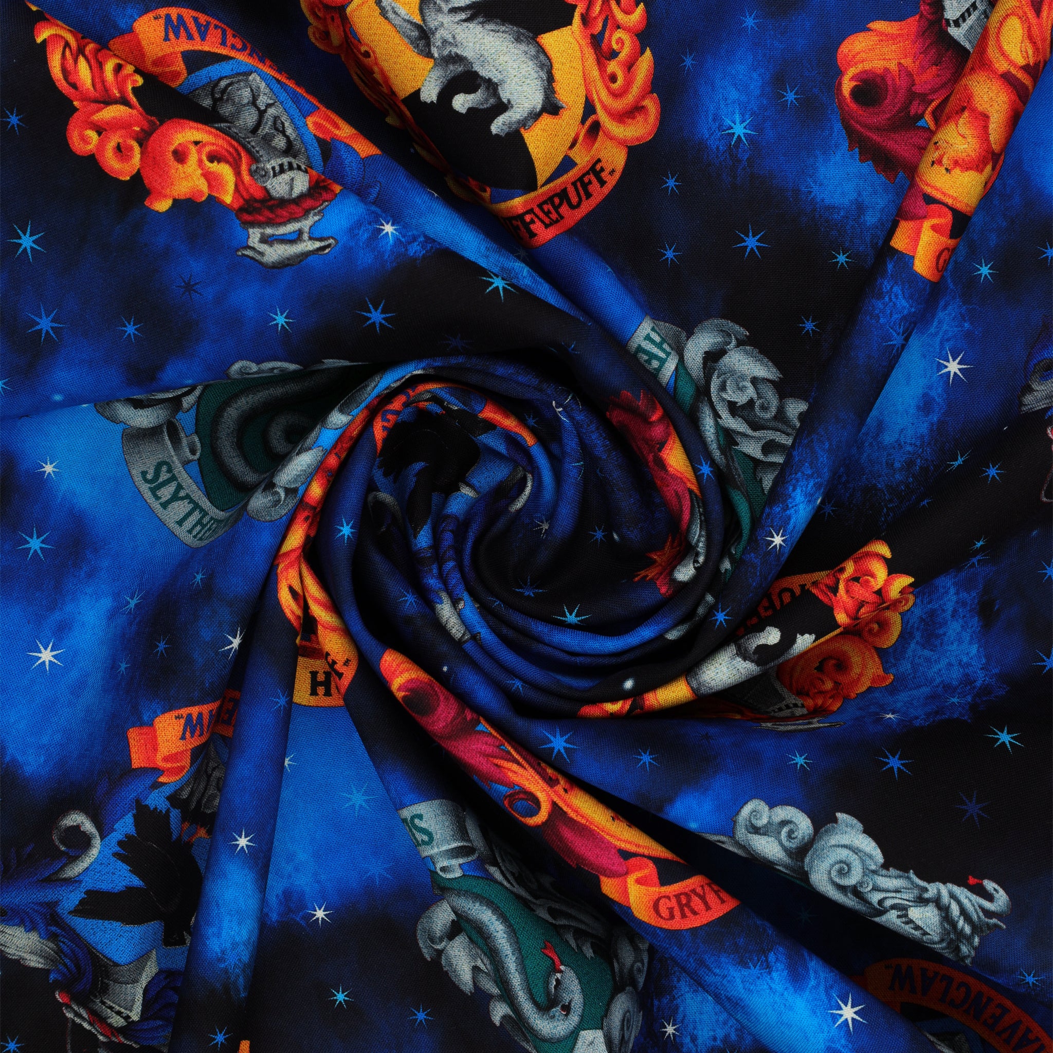 Harry Potter Fabric Collection - House Crests Blue - Image 2