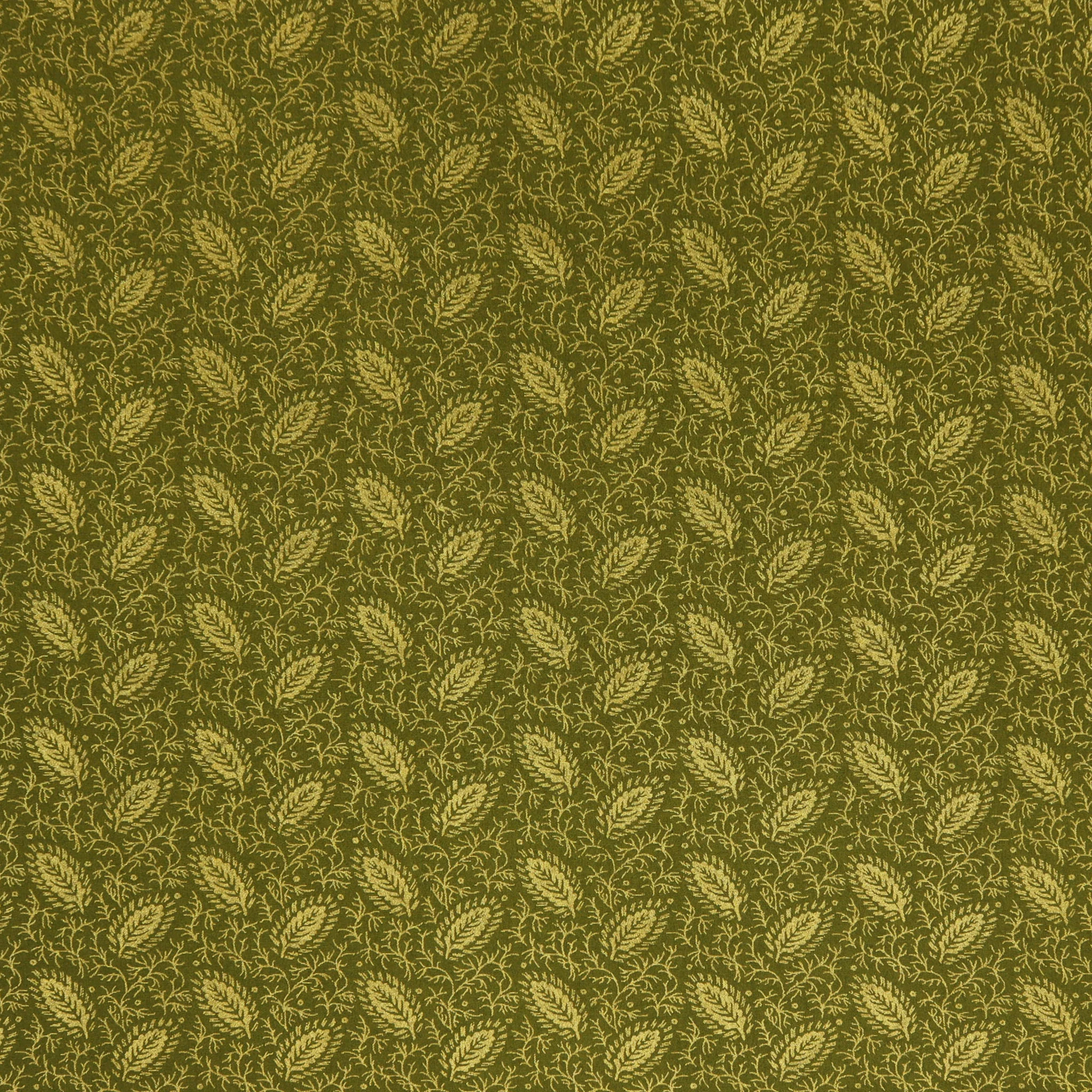 Harvest Keepsakes Fabric Collection - Elegant Foliage Olive Green