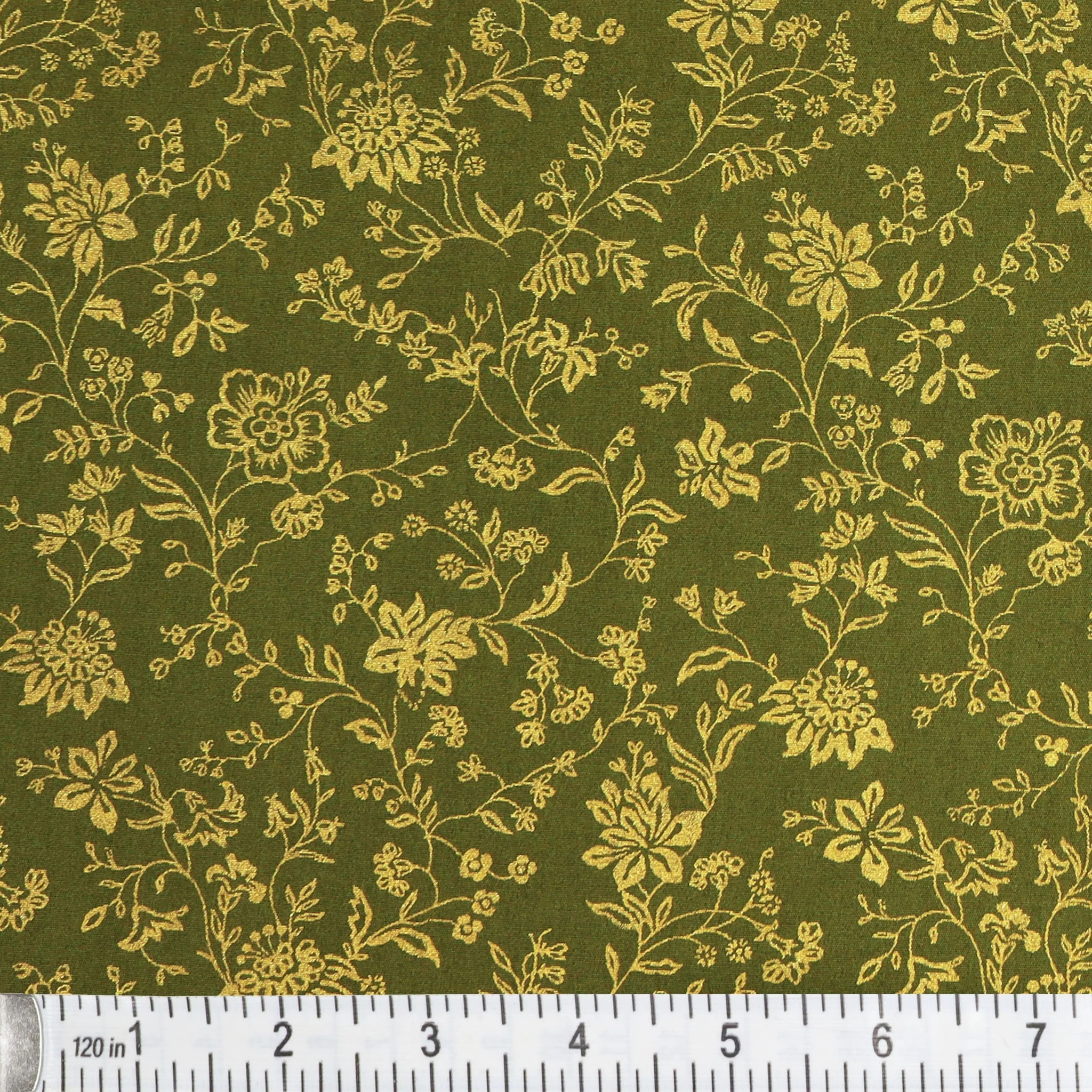 Harvest Keepsakes Fabric Collection - Garden Elegance Olive Green - Image 2