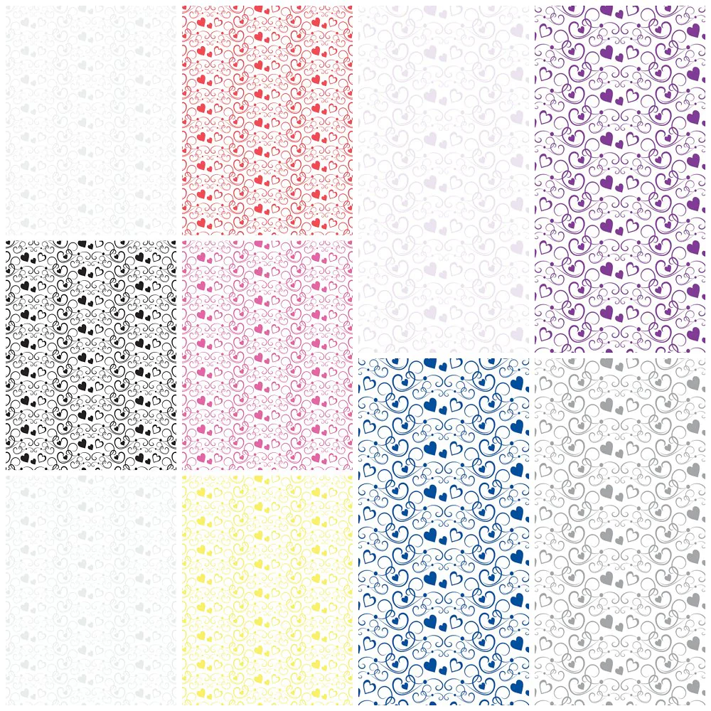 Heart Basics Fat Quarter Bundle - 10 Pieces