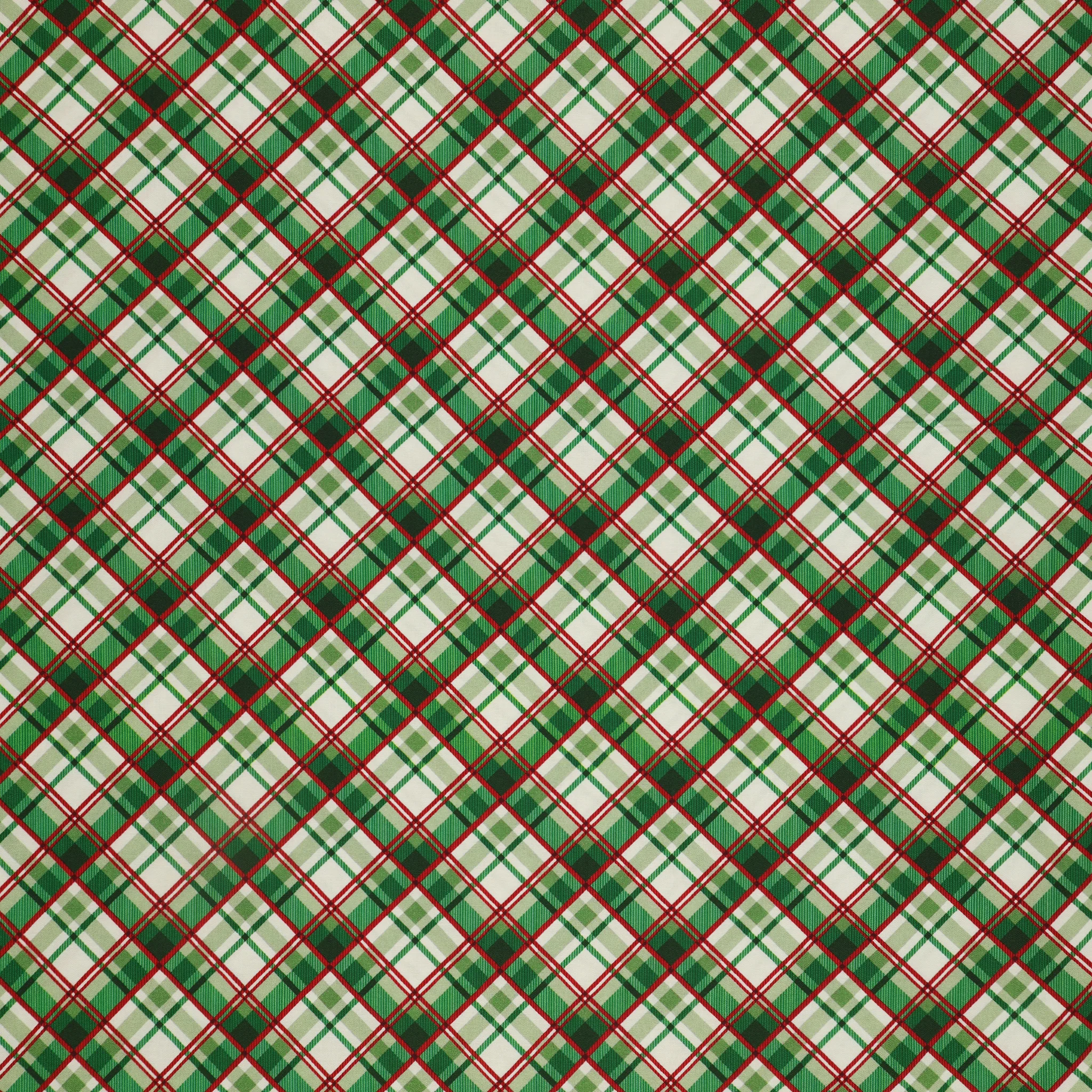 Heartland Holiday Fabric Collection - Heartland Holiday Plaid Green