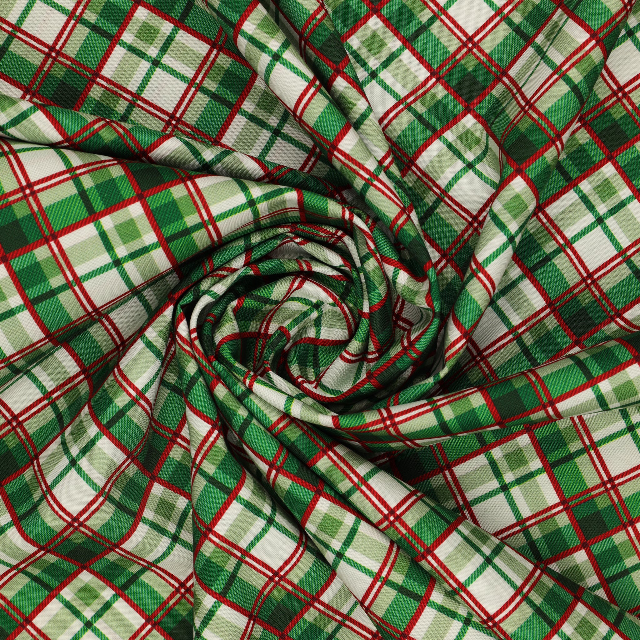 Heartland Holiday Fabric Collection - Heartland Holiday Plaid Green - Image 2