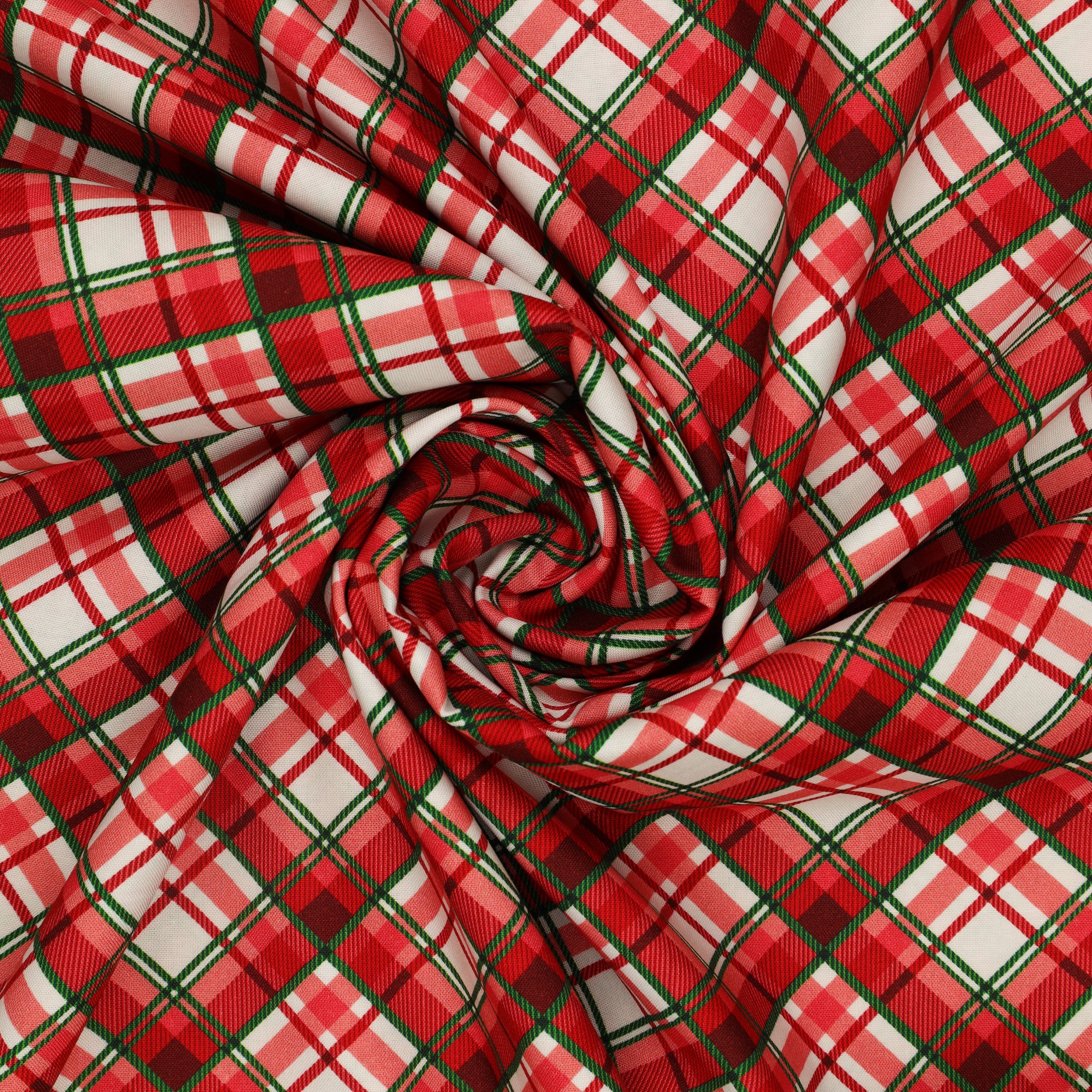 Heartland Holiday Fabric Collection - Heartland Holiday Plaid Red - Image 2
