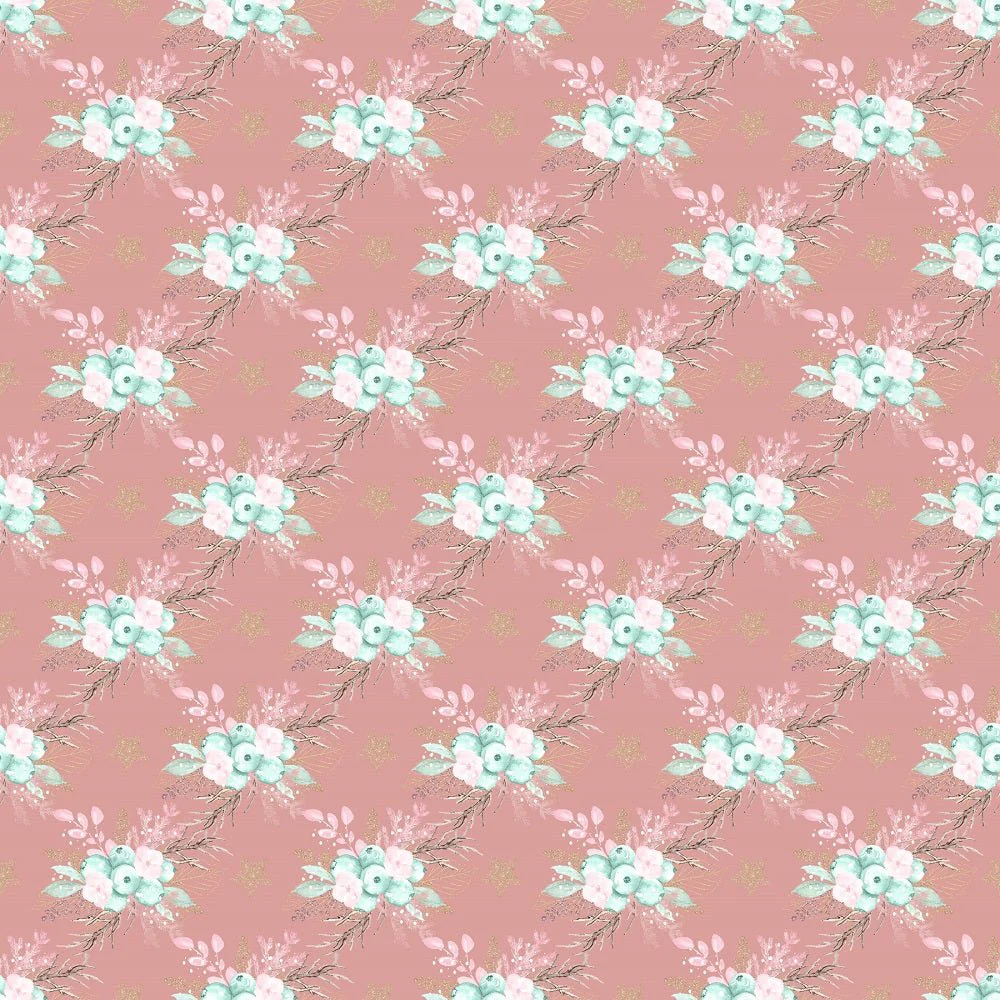 Hello Winter Pattern #5 Fabric - Brown