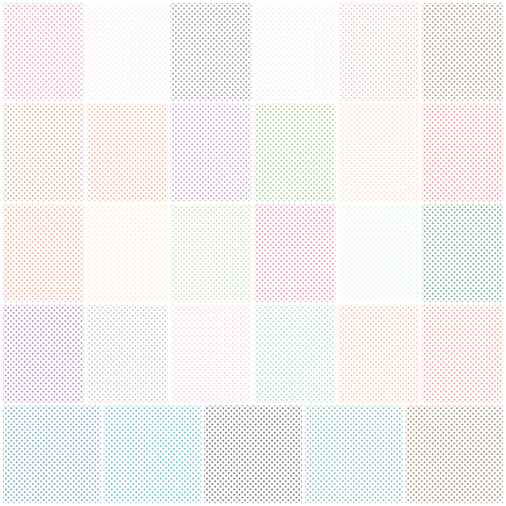 Hipster X Fat Quarter Bundle - 29 Pieces