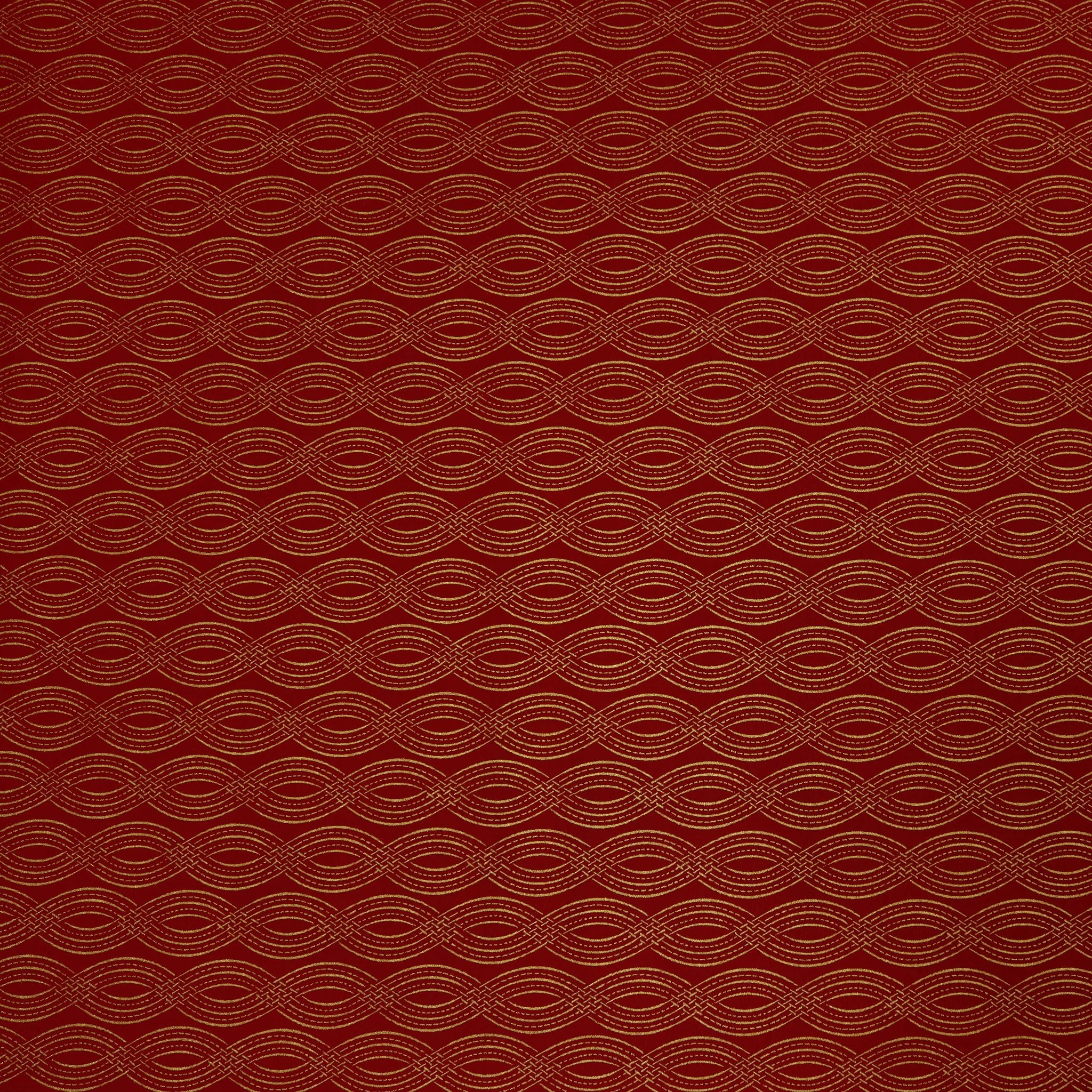 Holiday Keepsakes Fabric Collection - Elegant Ribbons Red