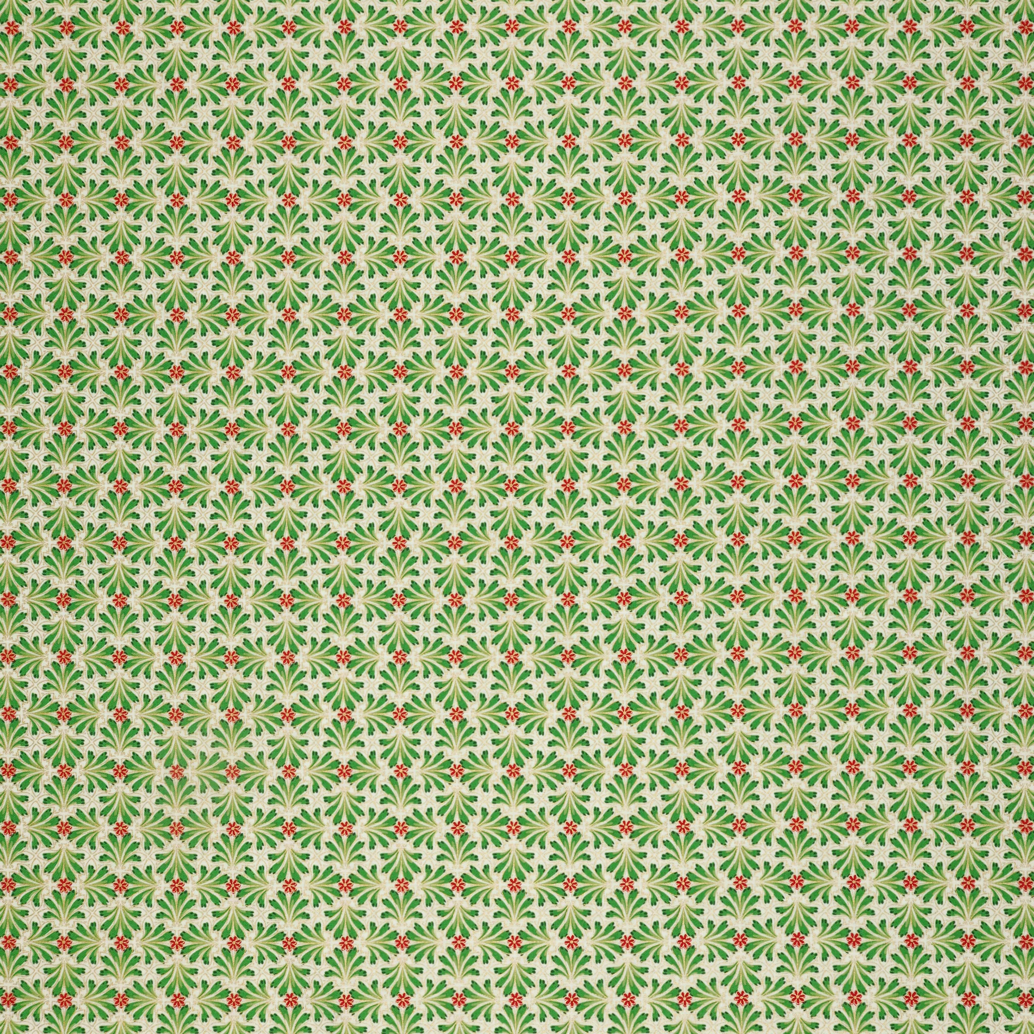 Holiday Nouveau Fabric Collection - Holiday Foulard Cream