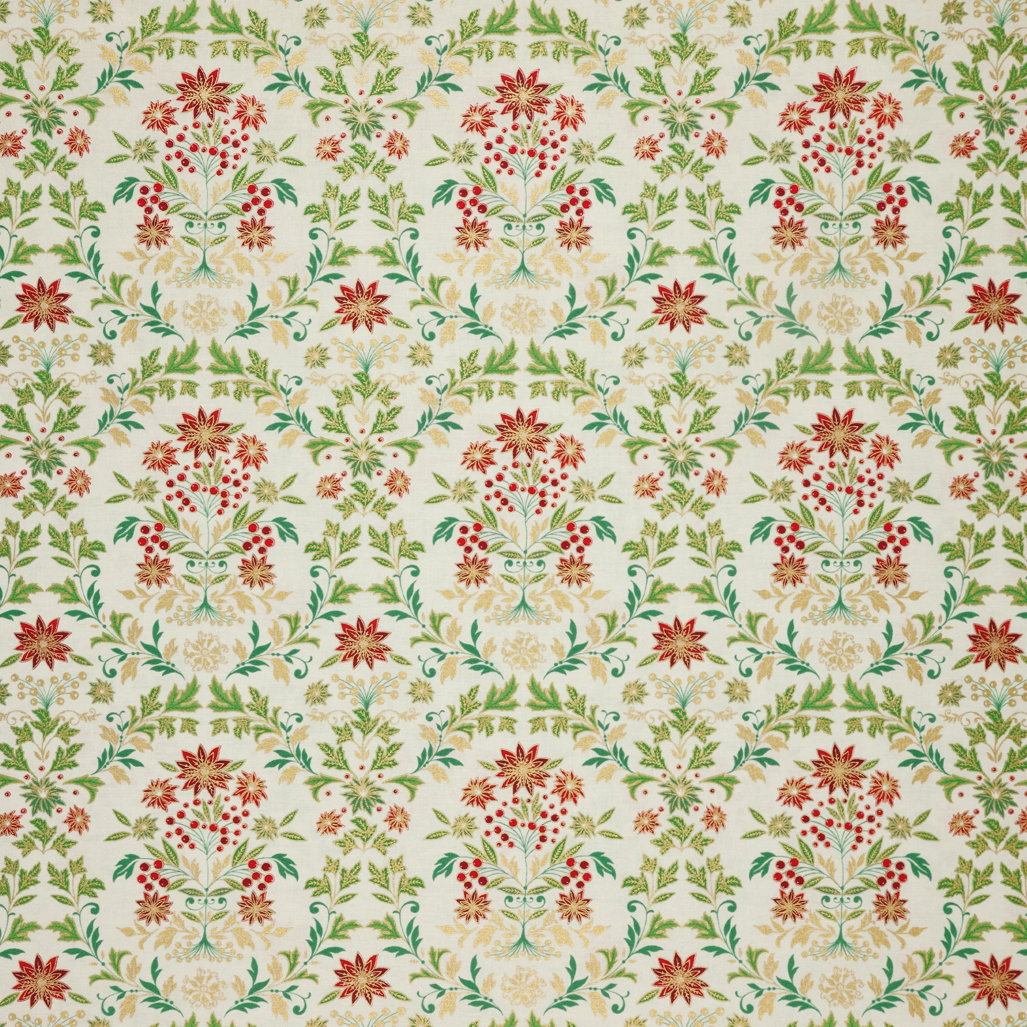 Holiday Nouveau Fabric Collection - Holiday Nouveau Garden Cream