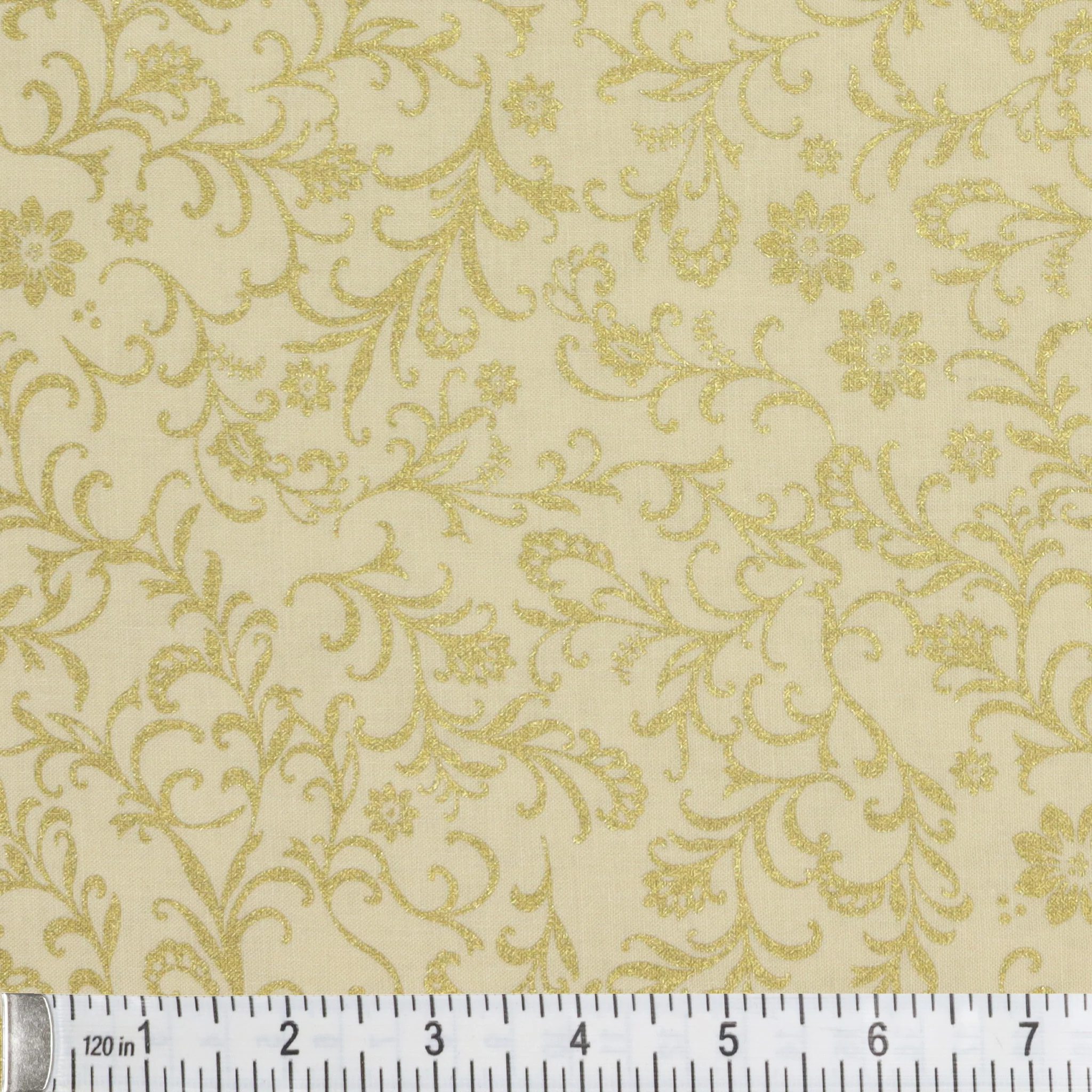 Holiday Tidings Fabric Collection - Holiday Vines Cream - Image 2