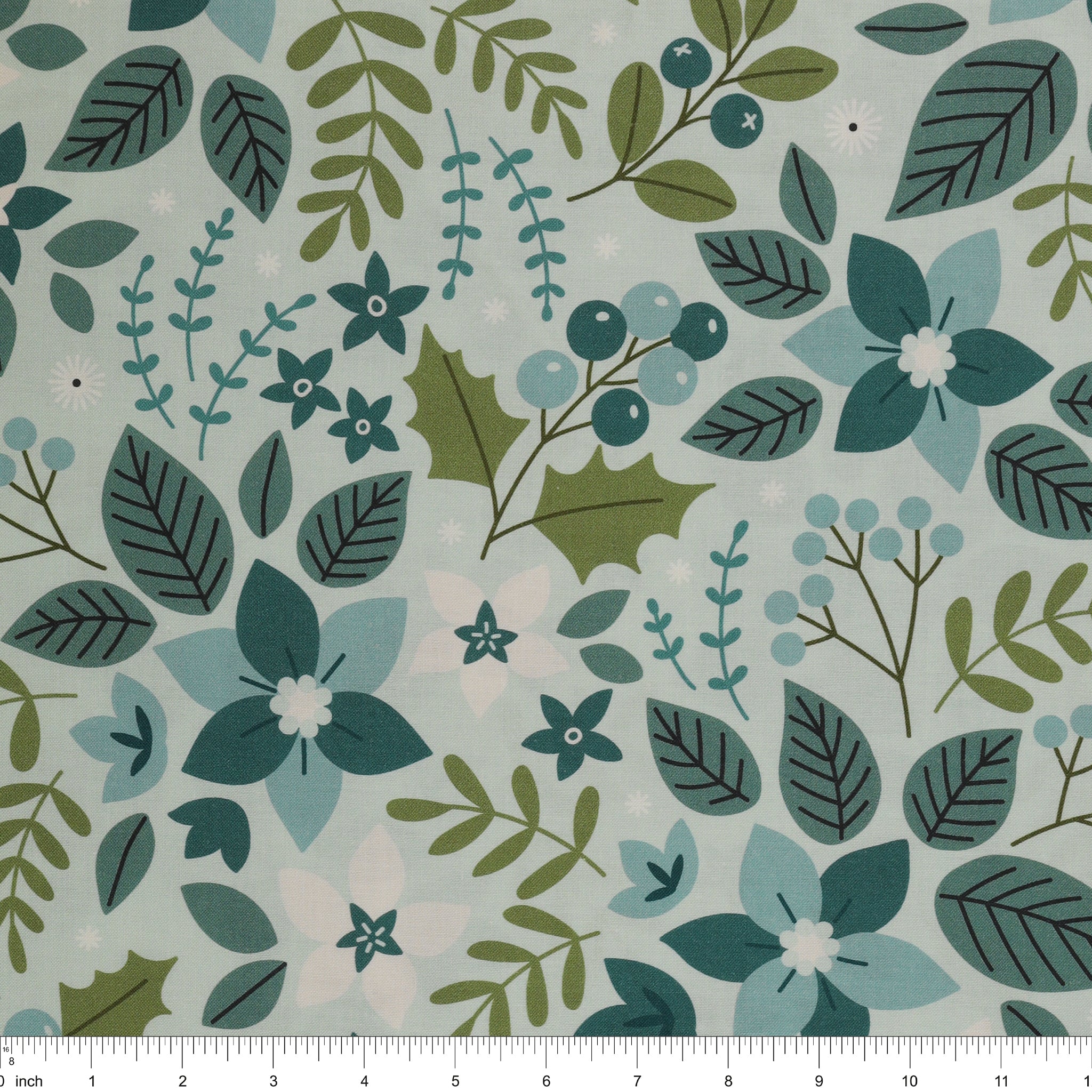 Holly & Hearth 108" Wide Quilt Backing - Holly Frost - Image 3
