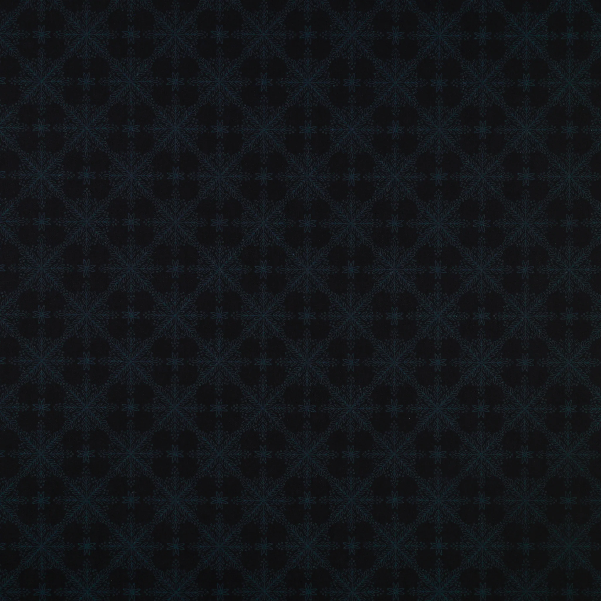 Holly & Hearth Fabric Collection - Frosted Windowpanes Midnight