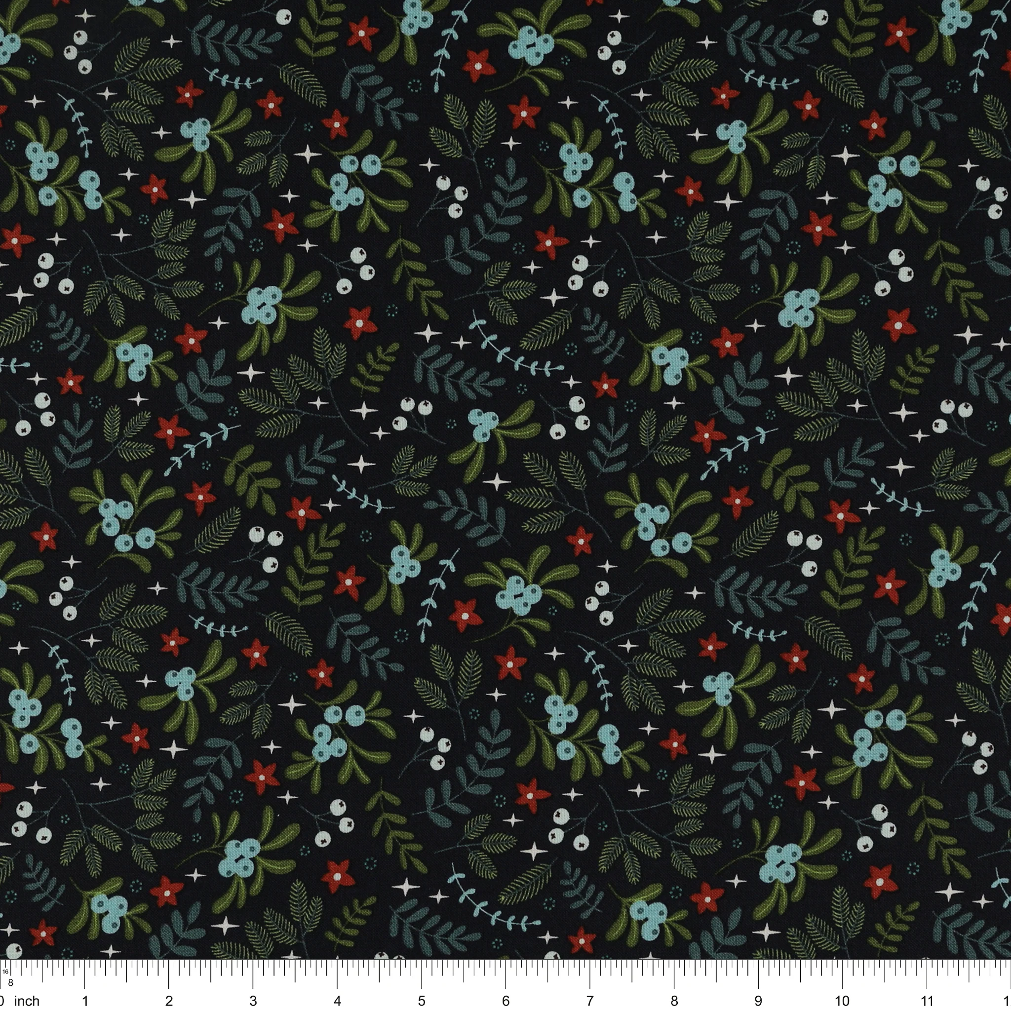 Holly & Hearth Fabric Collection - Hearth Midnight - Image 3