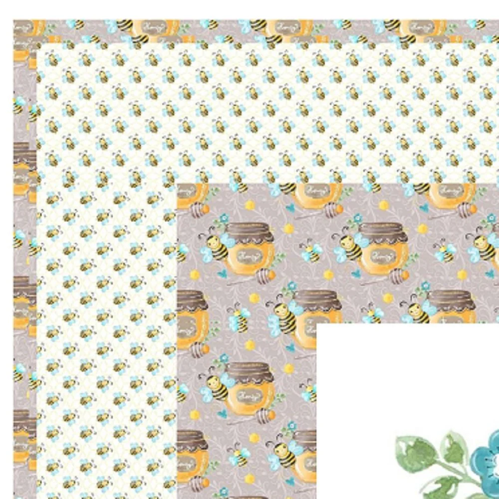Honey Bee and Jar Wall Hanging 42" x 42" - Image 3