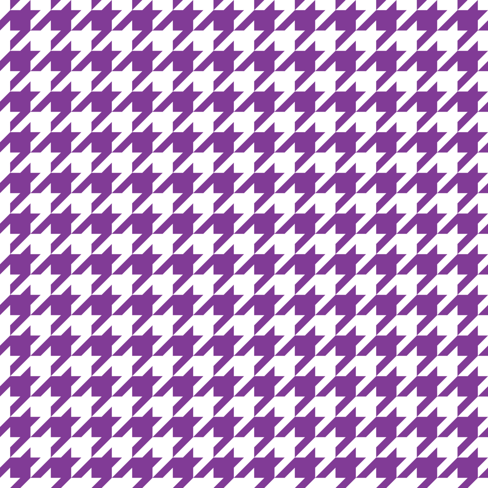 Houndstooth Fabric - Grape