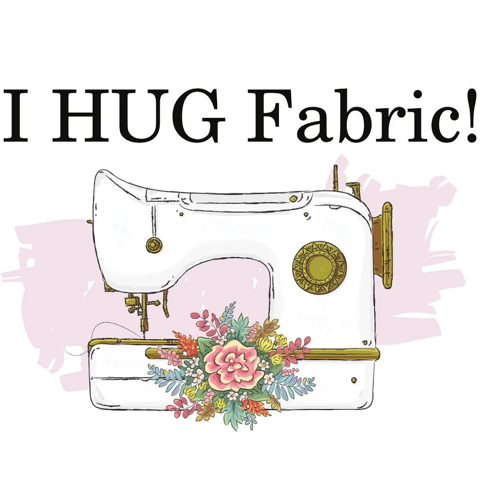 I Hug Fabric Panel