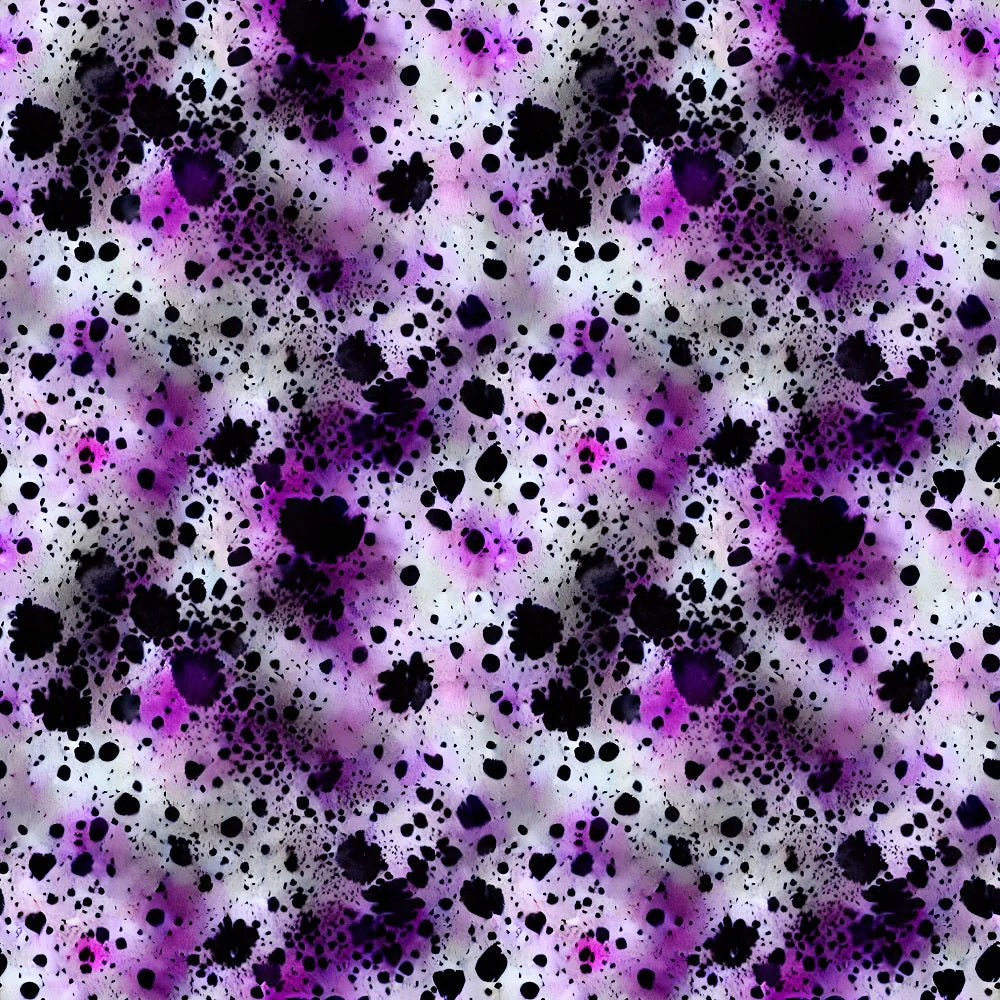 Ink Splatter Pattern #1 Fabric